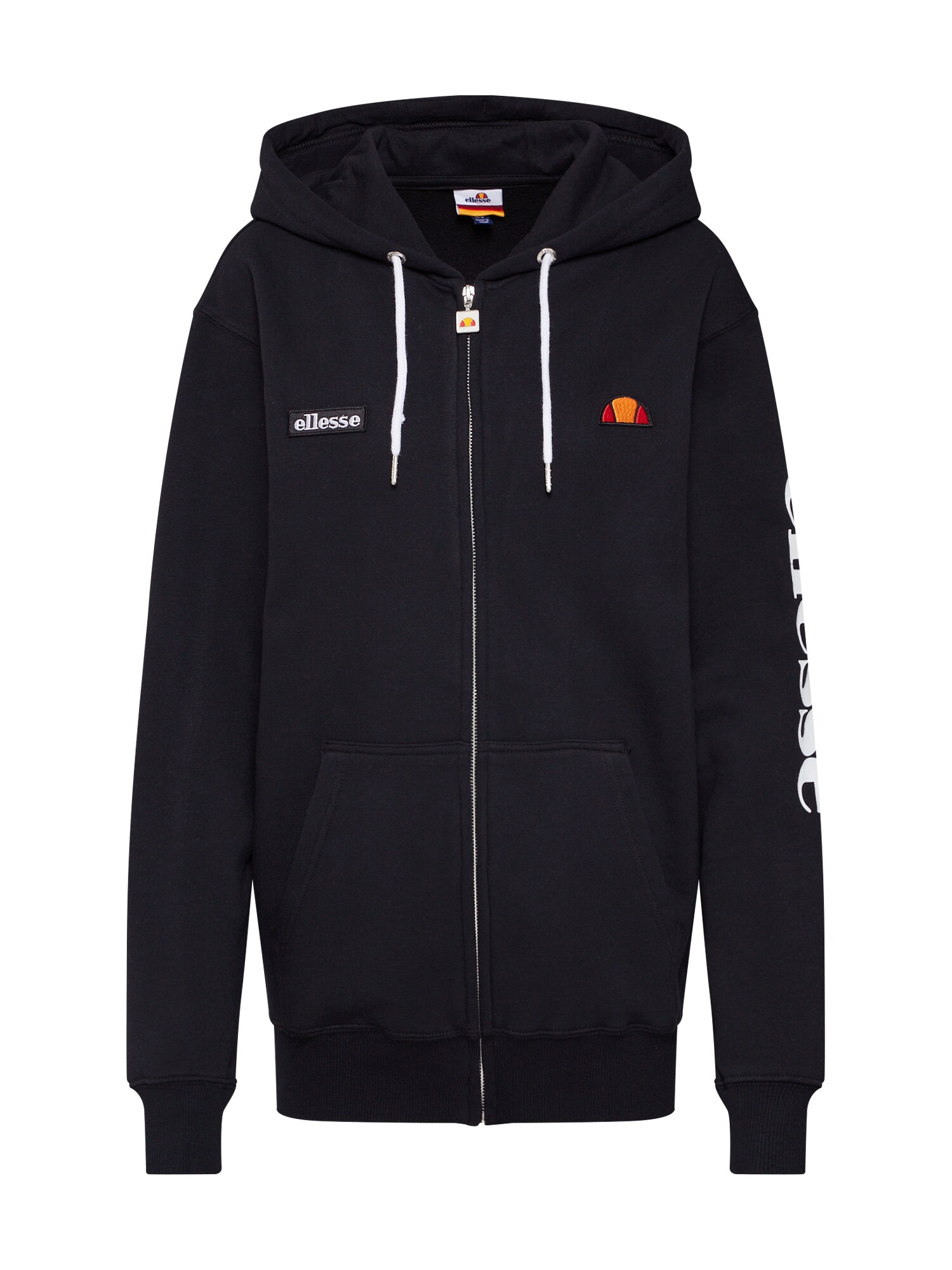 Ellesse Dames Sweatvest Serinatas Zwart ellesse kopen in de aanbieding