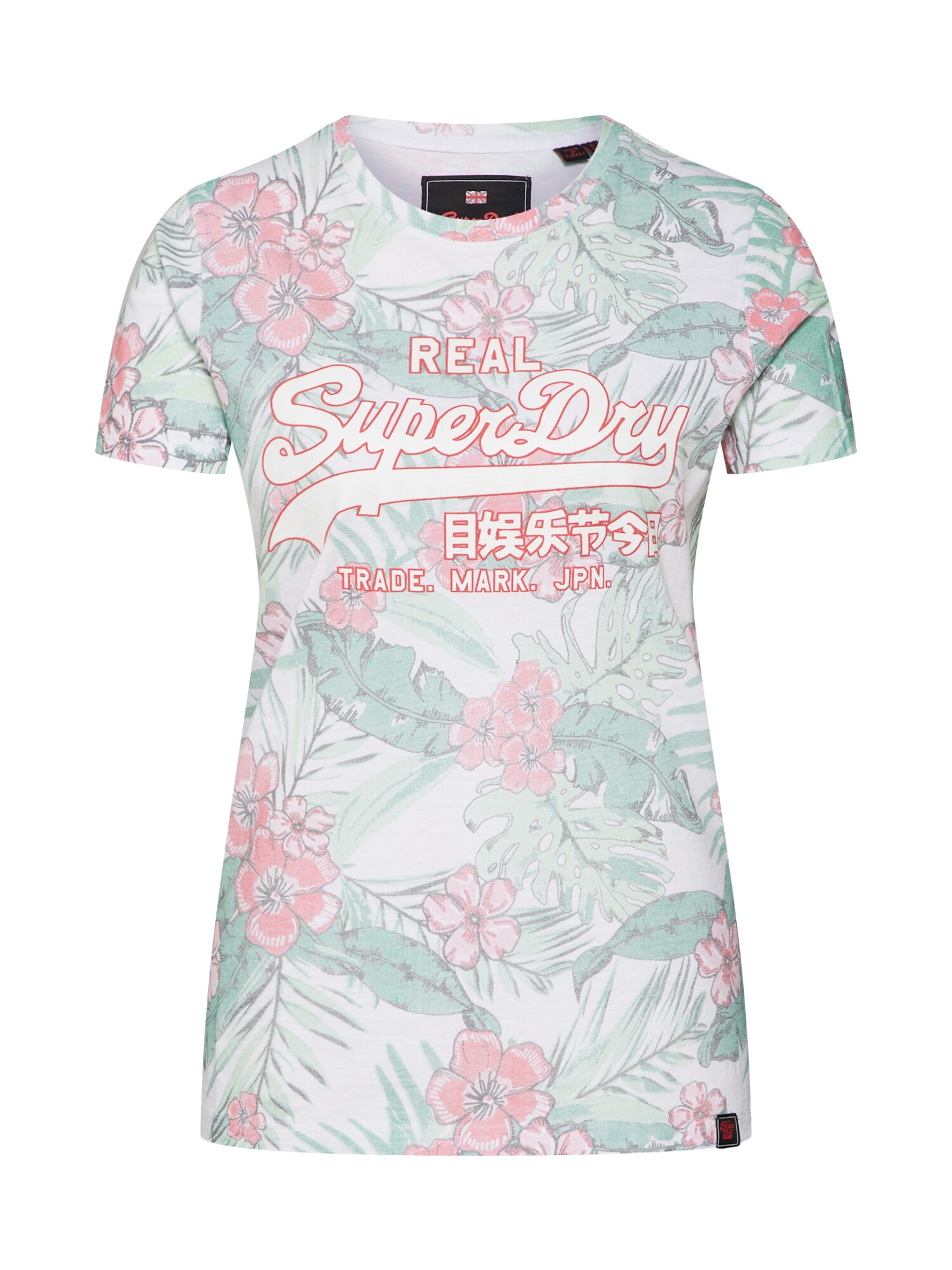 Superdry Dames Shirt Tropical Gemengde Kleuren superdry kopen in de aanbieding