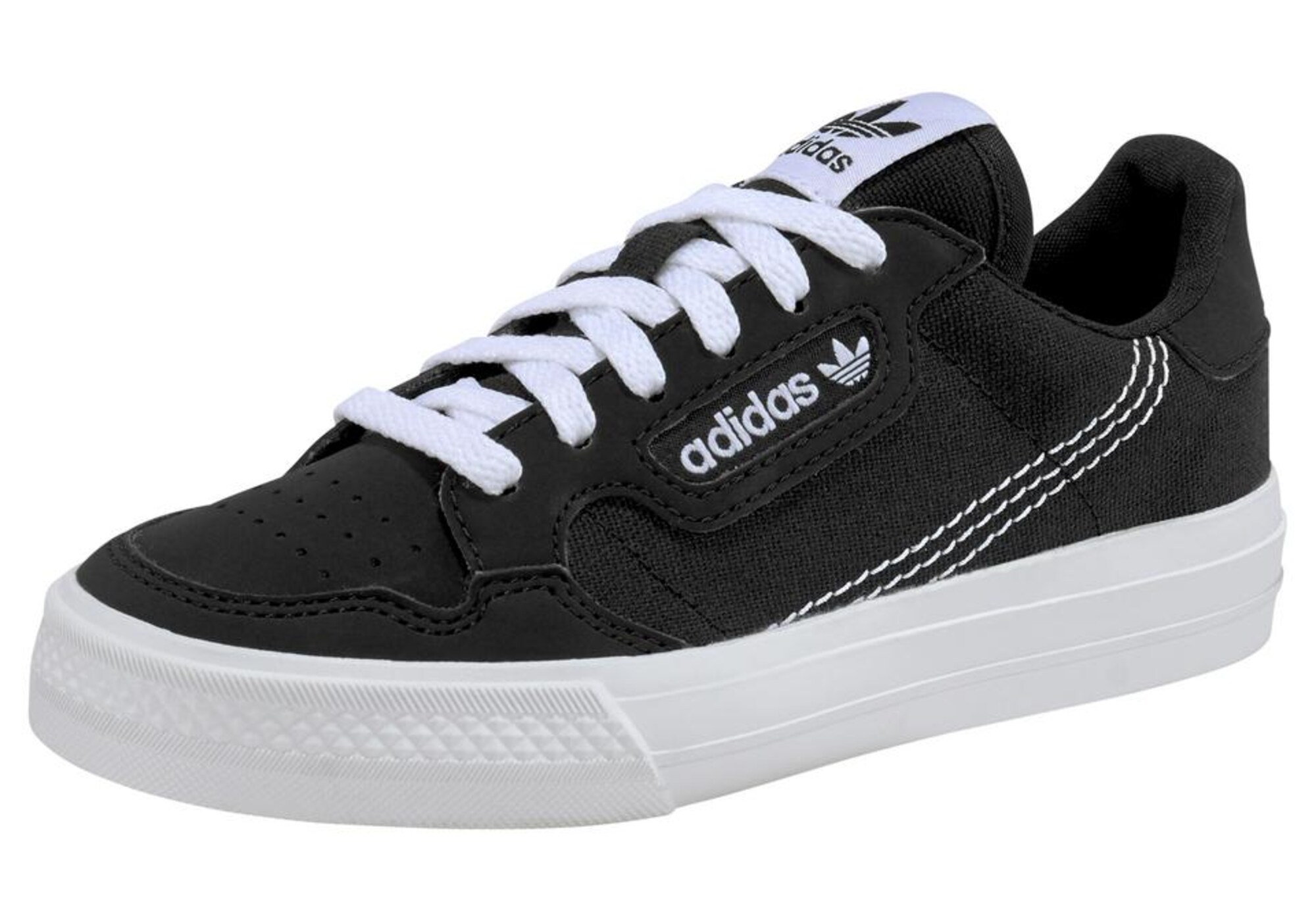 ADIDAS ORIGINALS Sportbačiai 'Continental Vulc'  juoda
