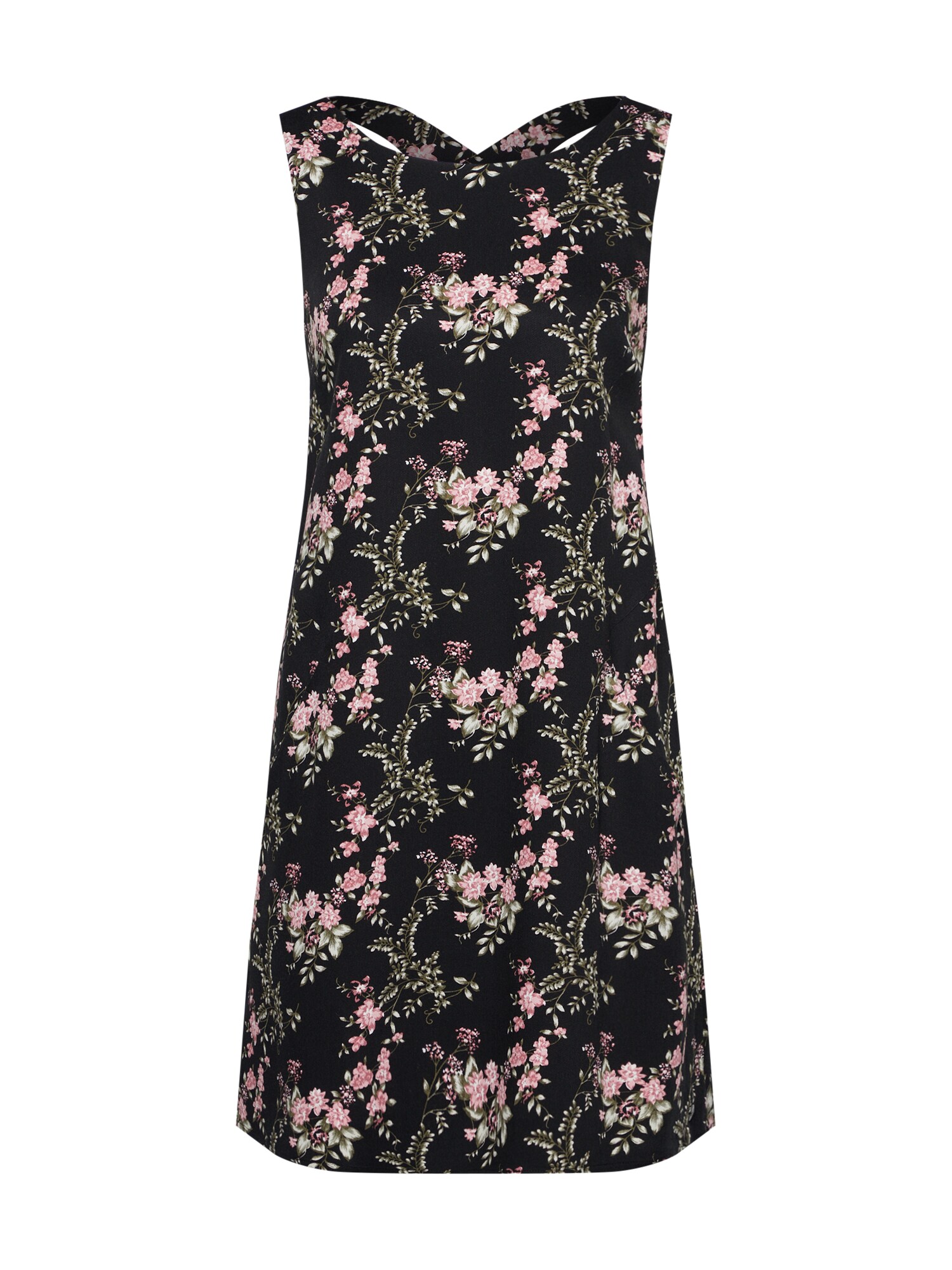 S.Oliver RED LABEL Kleid hellgrün / altrosa / schwarz