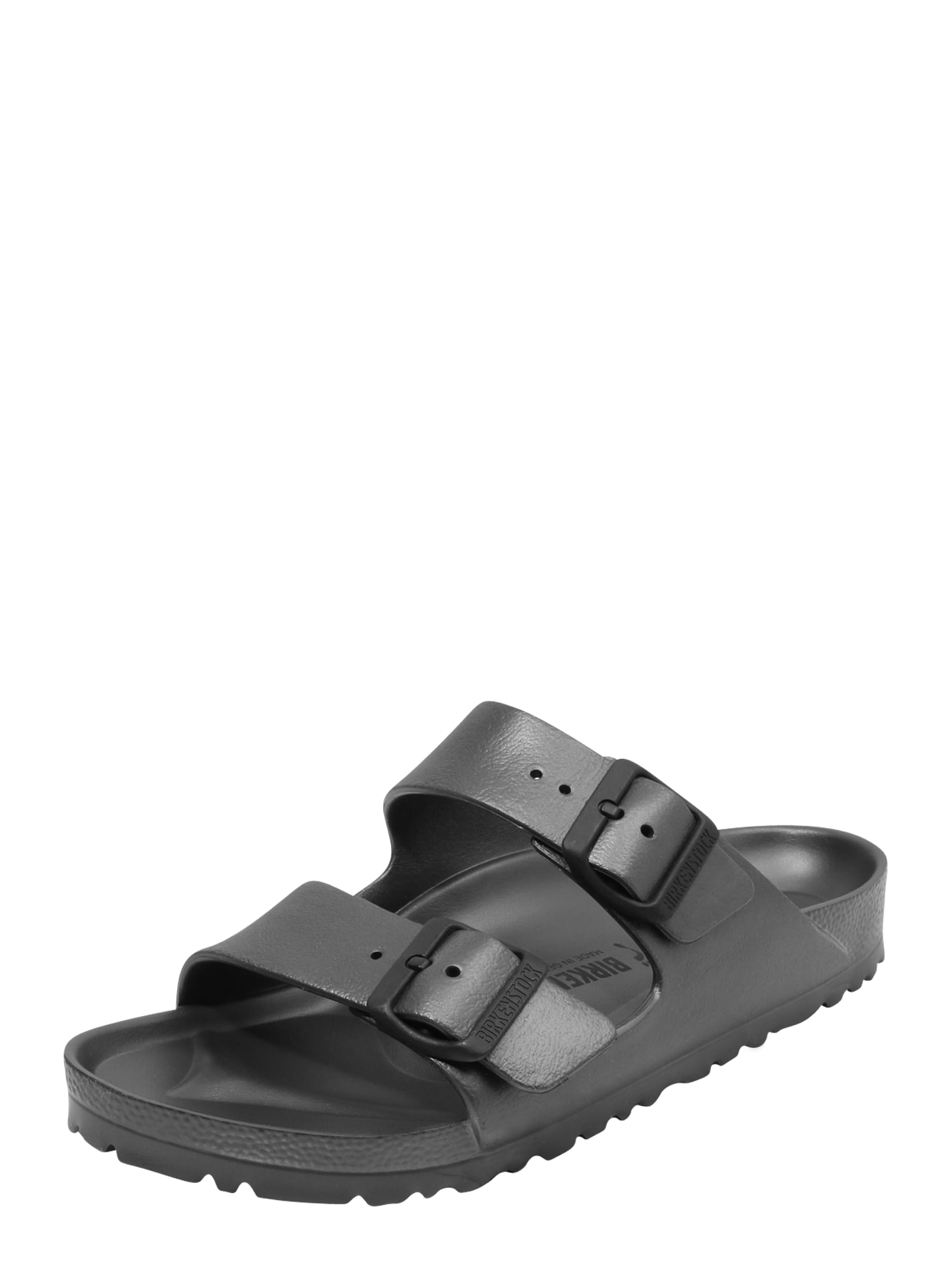 BIRKENSTOCK Saboți Arizona  gri metalic