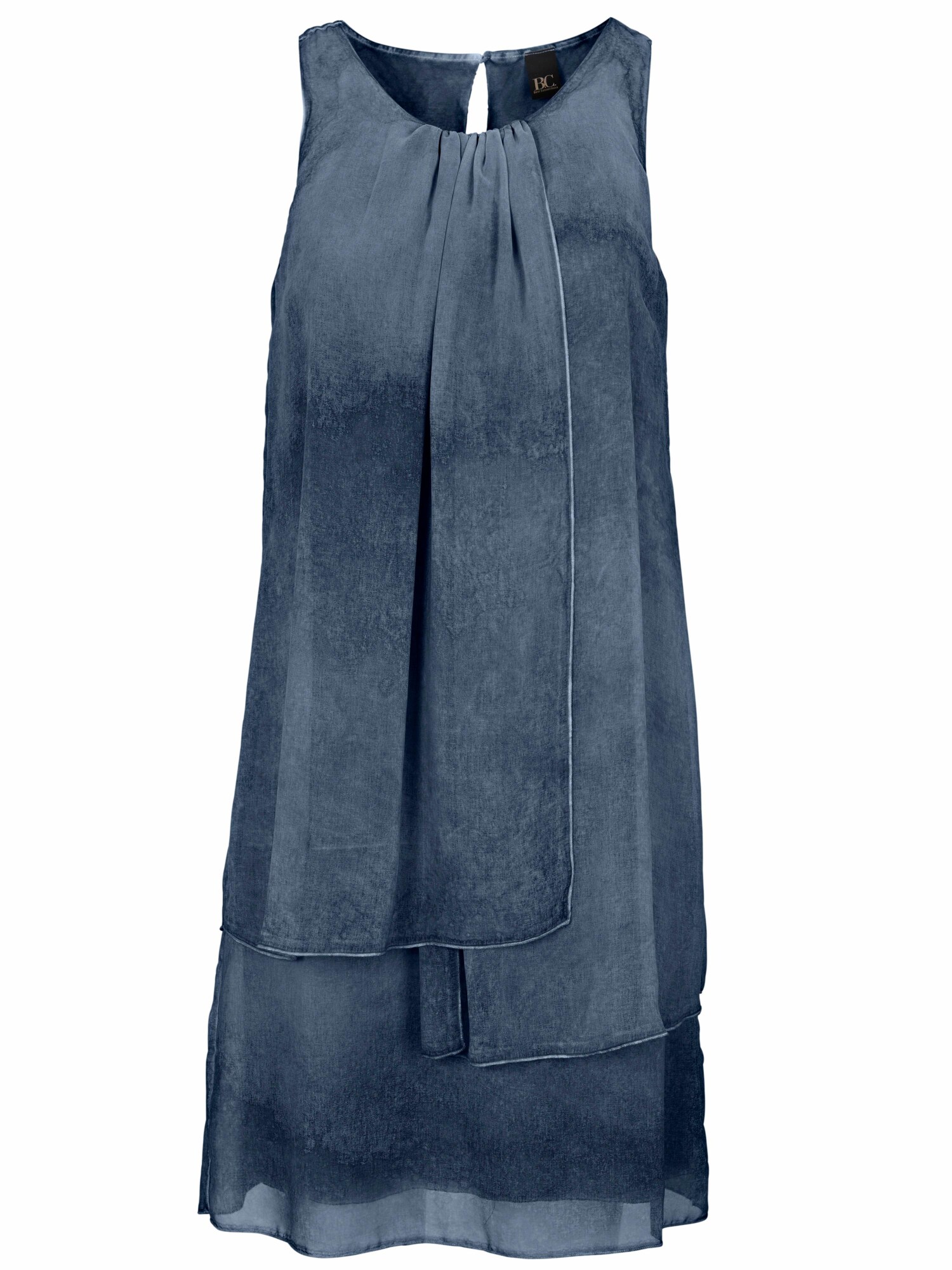 Heine Dames Jurk Blauw Denim heine kopen in de aanbieding