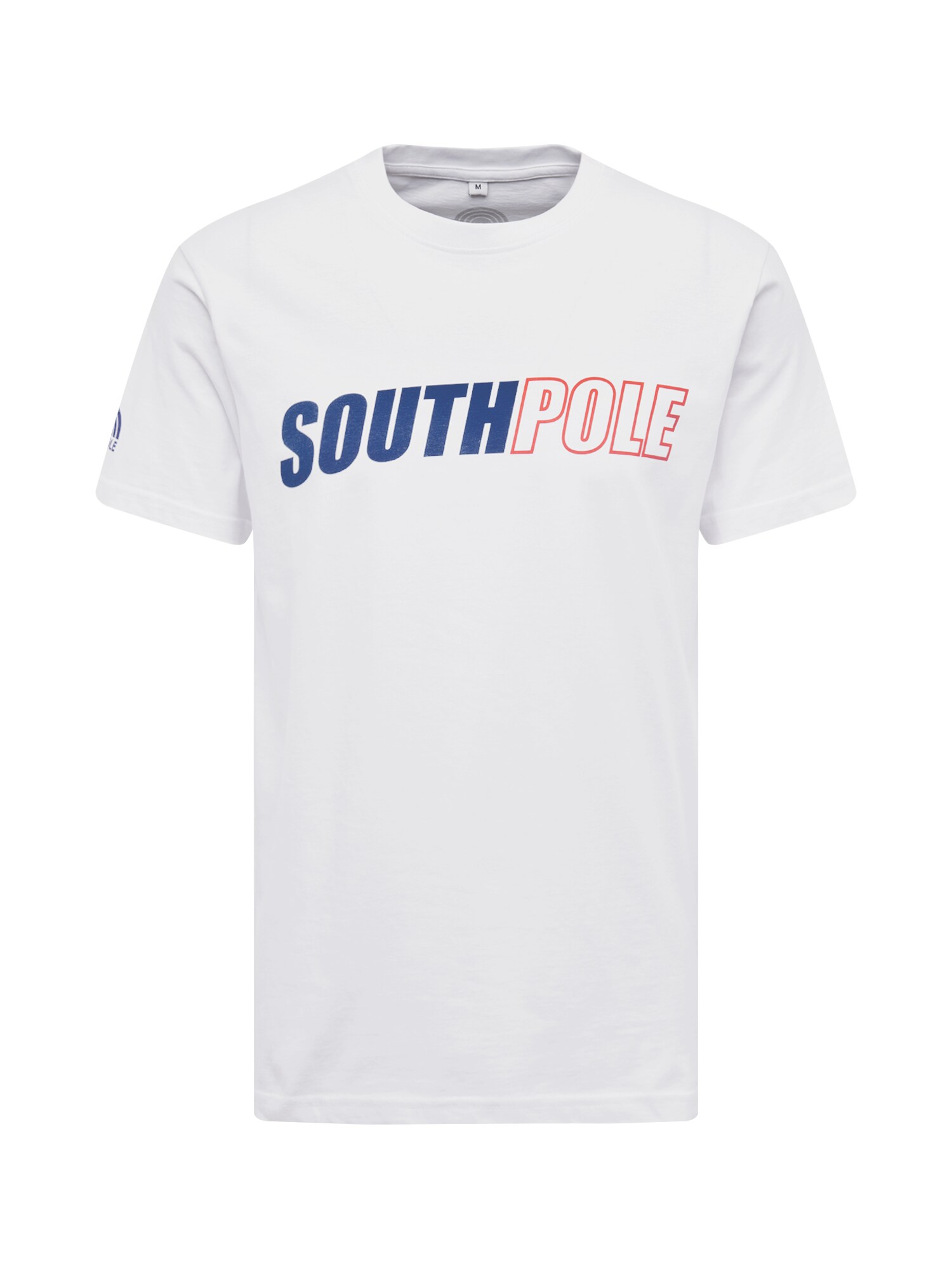SOUTHPOLE Marškinėliai 'Writing'  mėlyna / raudona / balta