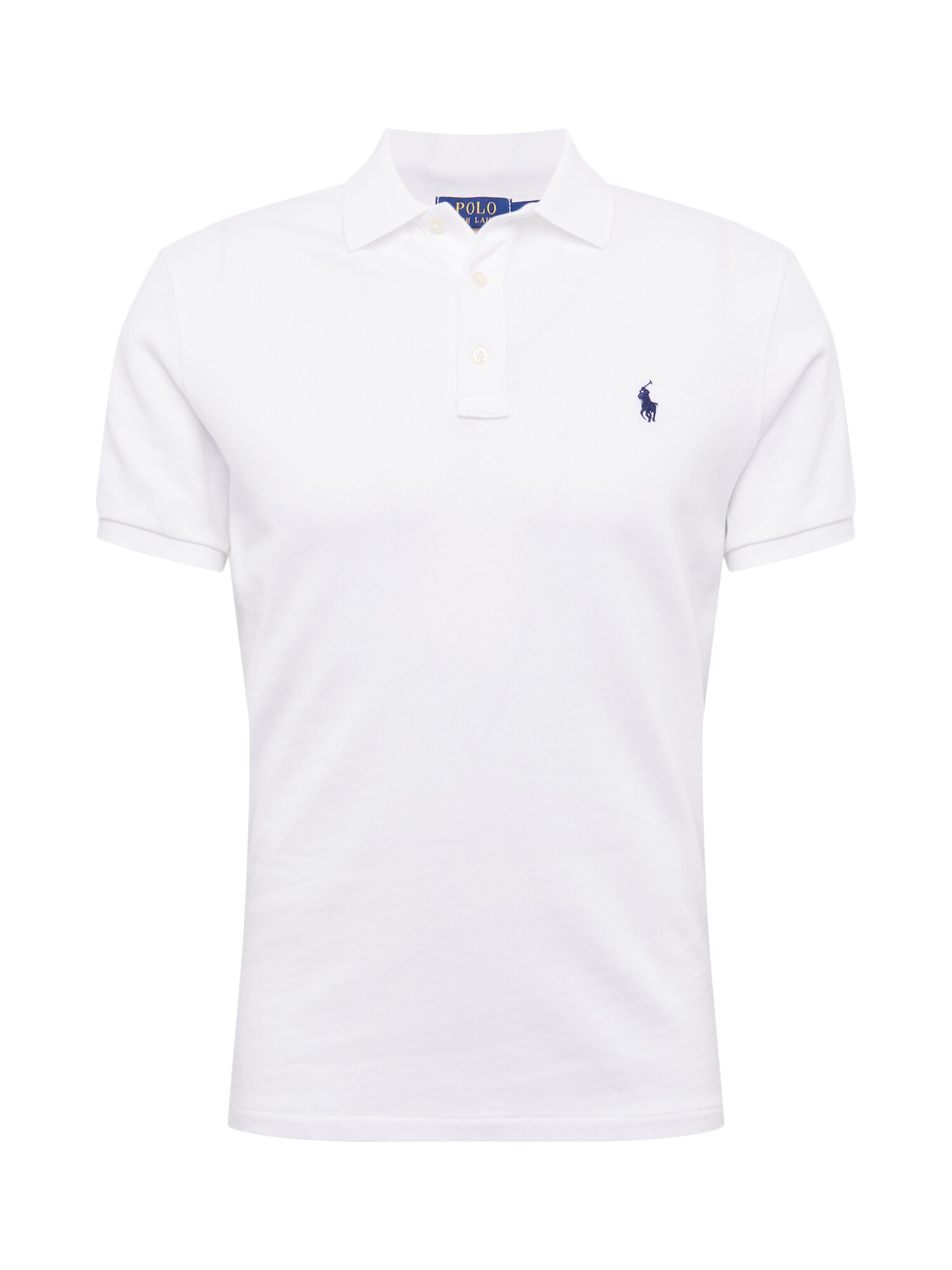 Polo Ralph Lauren Heren Shirt Sskcm8 Short Sleeve Knit Wit polo ralph lauren kopen in de aanbieding