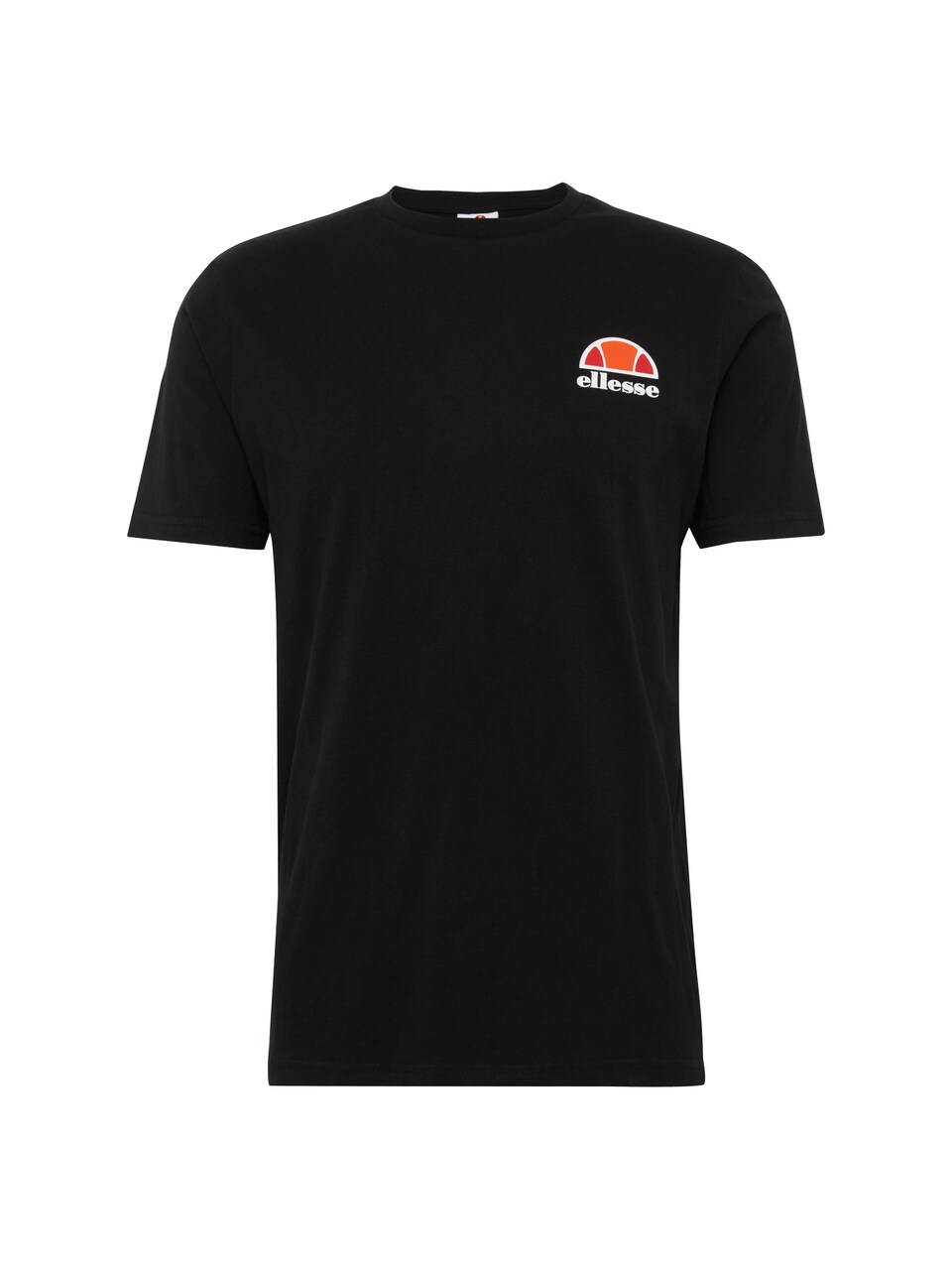 T-shirt 'Canaletto' orangeröd / svart