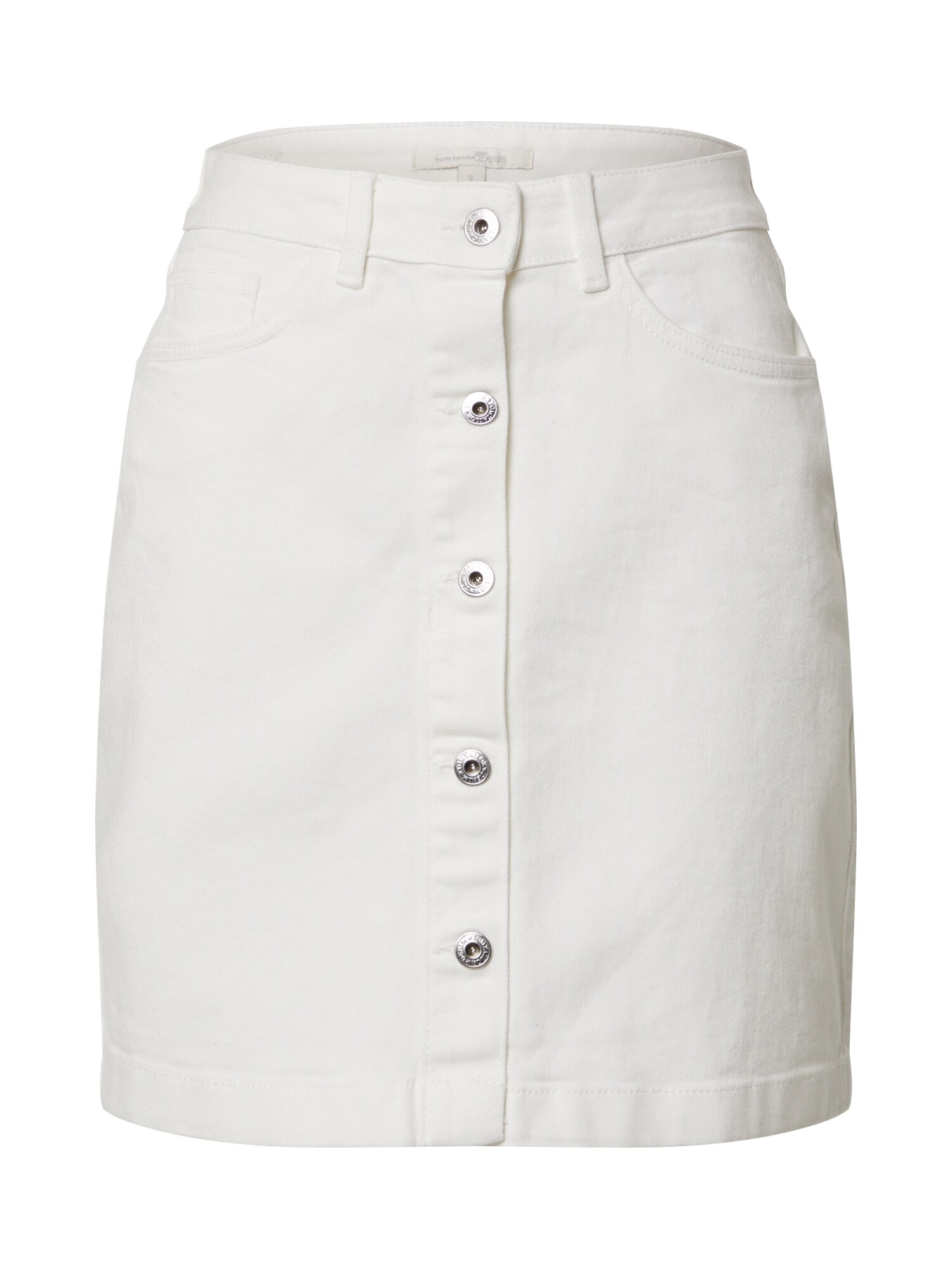 TOM TAILOR DENIM Sijonas  balta