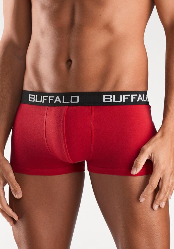 BUFFALO, Boxeralsók, sárga, lila & piros, 8 kép a 12 közül