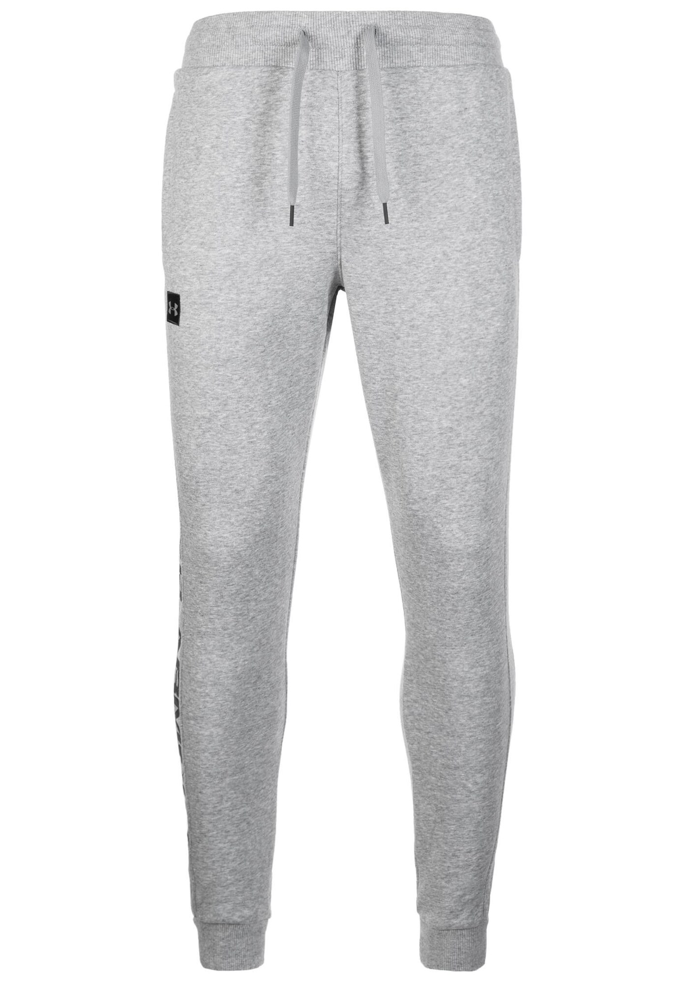 Under Armour Heren Sportbroek Rival Script Grijs Zwart under armour kopen in de aanbieding