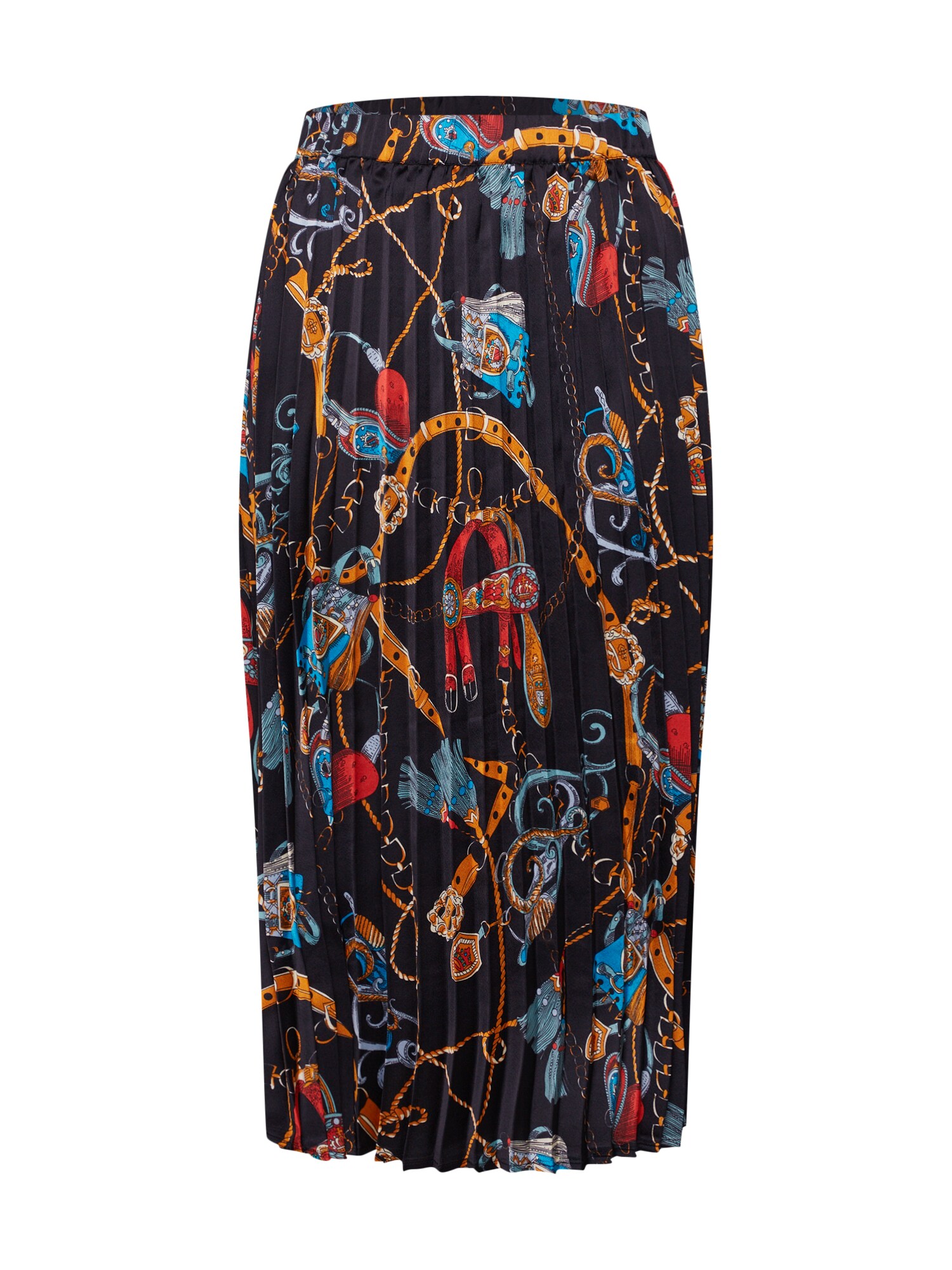 Vila Dames Rok Visanka Plisse Skirt Rx Zwart vila kopen in de aanbieding