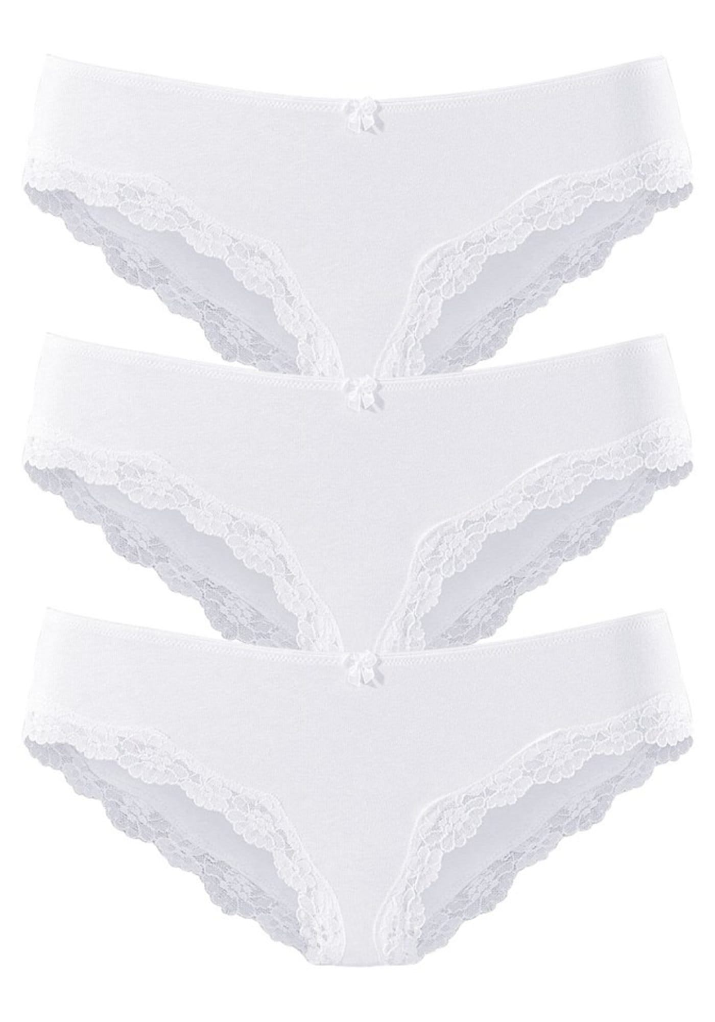 LASCANA Slip  fehér akciós termékkép 1
