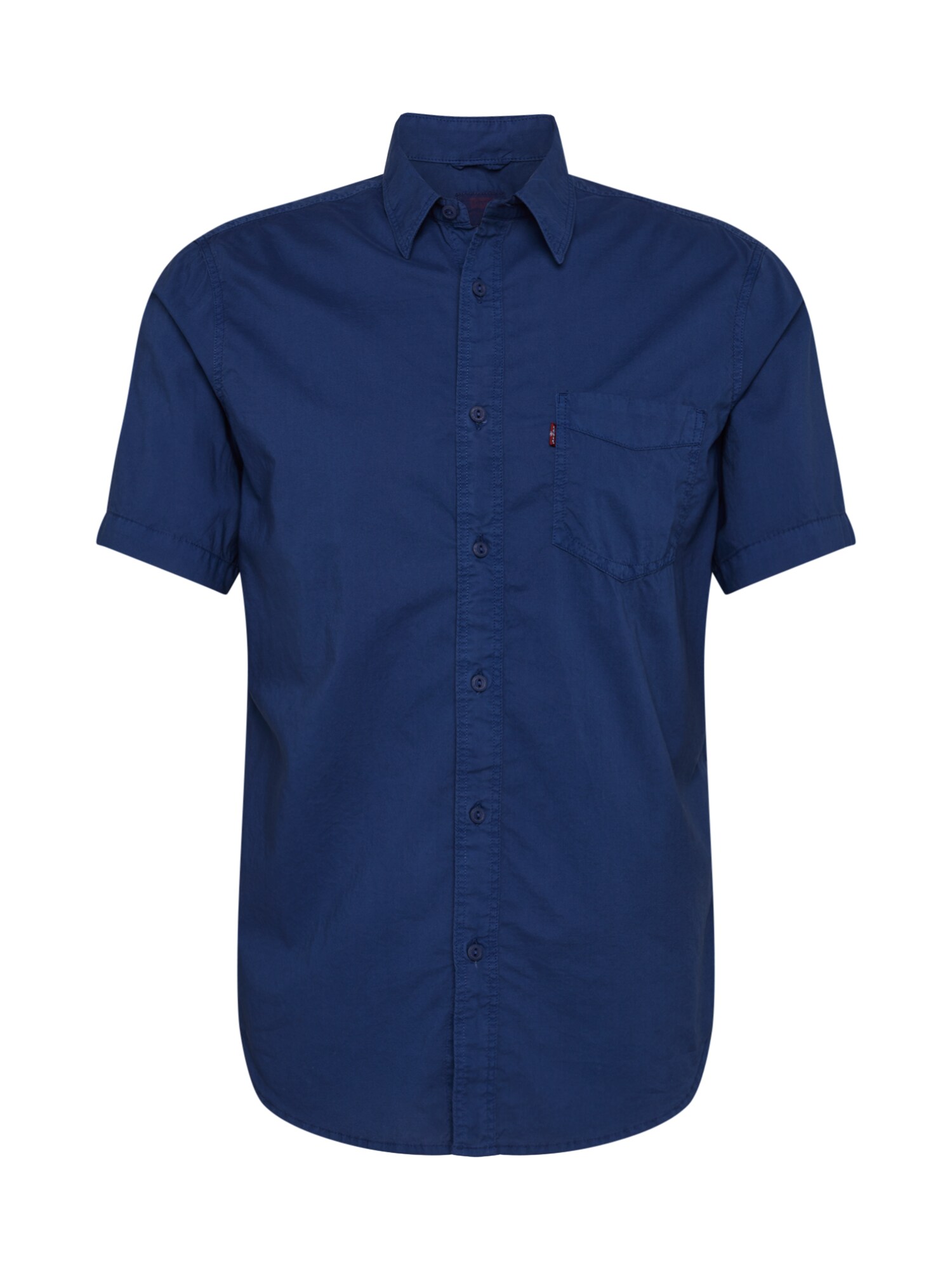 LEVI'S Dalykiniai marškiniai 'S/S SUNSET 1 PKT STANDARD'  tamsiai mėlyna