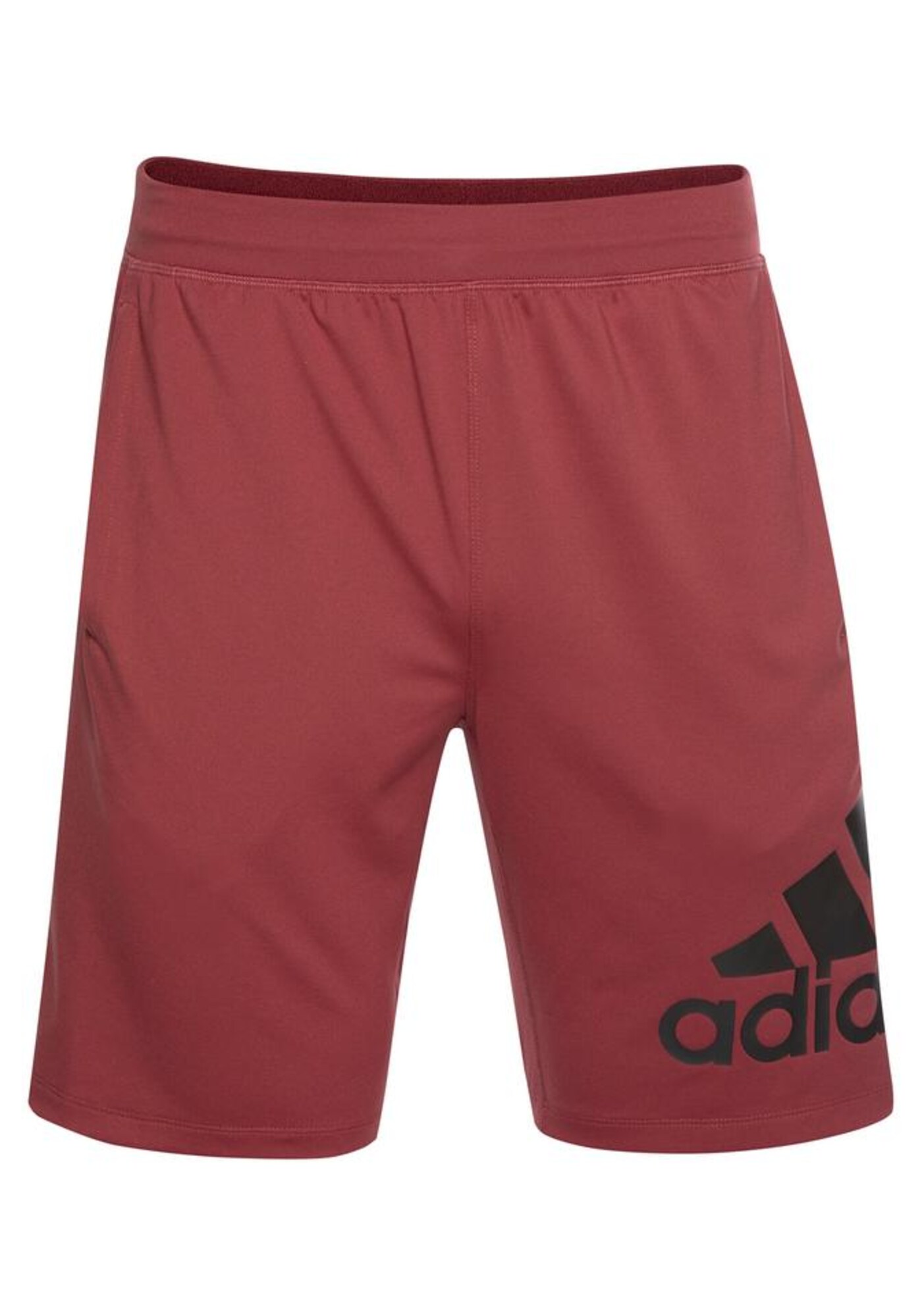 ADIDAS PERFORMANCE Sportinės kelnės  vyšninė spalva / juoda