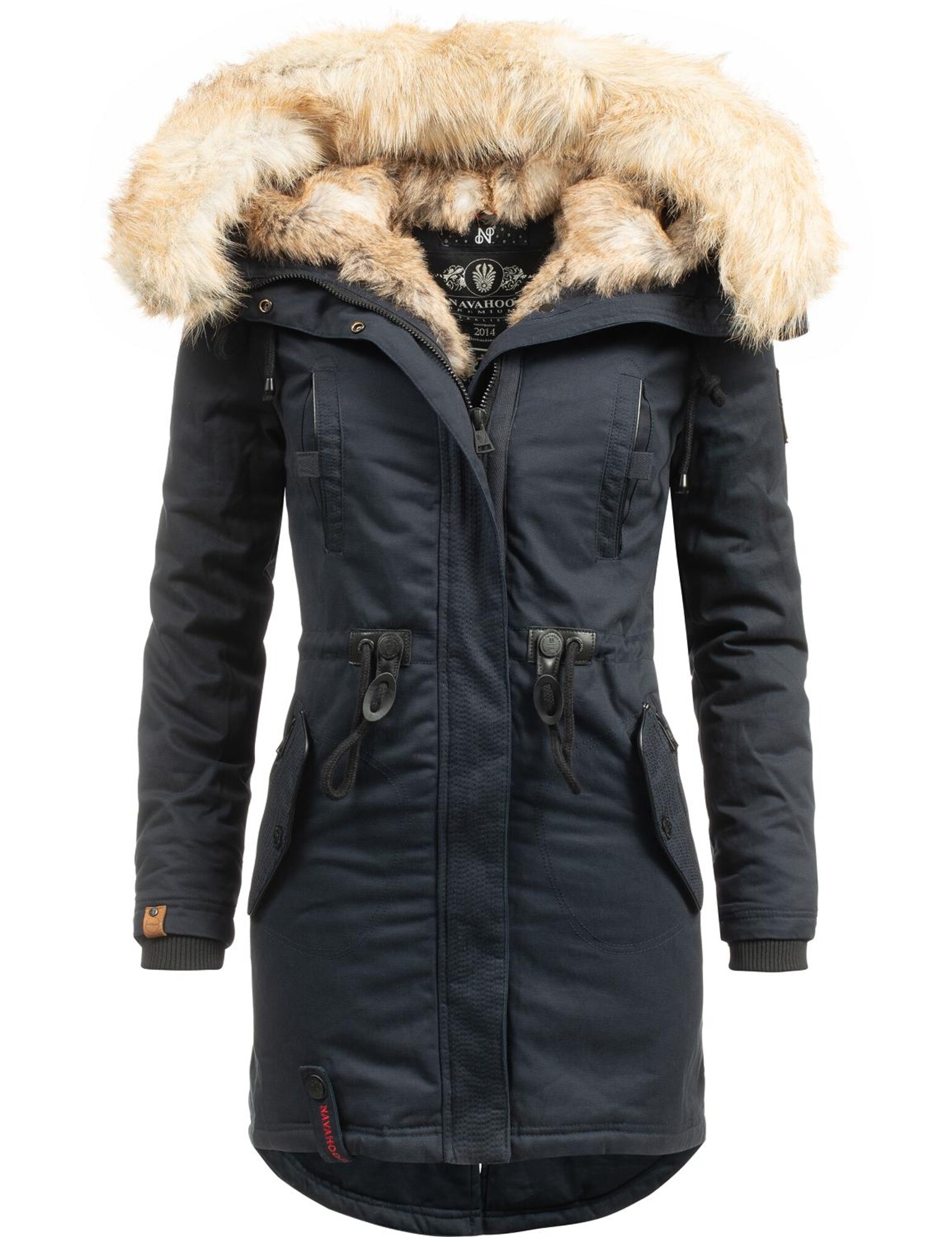 NAVAHOO Parka de iarnă Bombii  albastru noapte