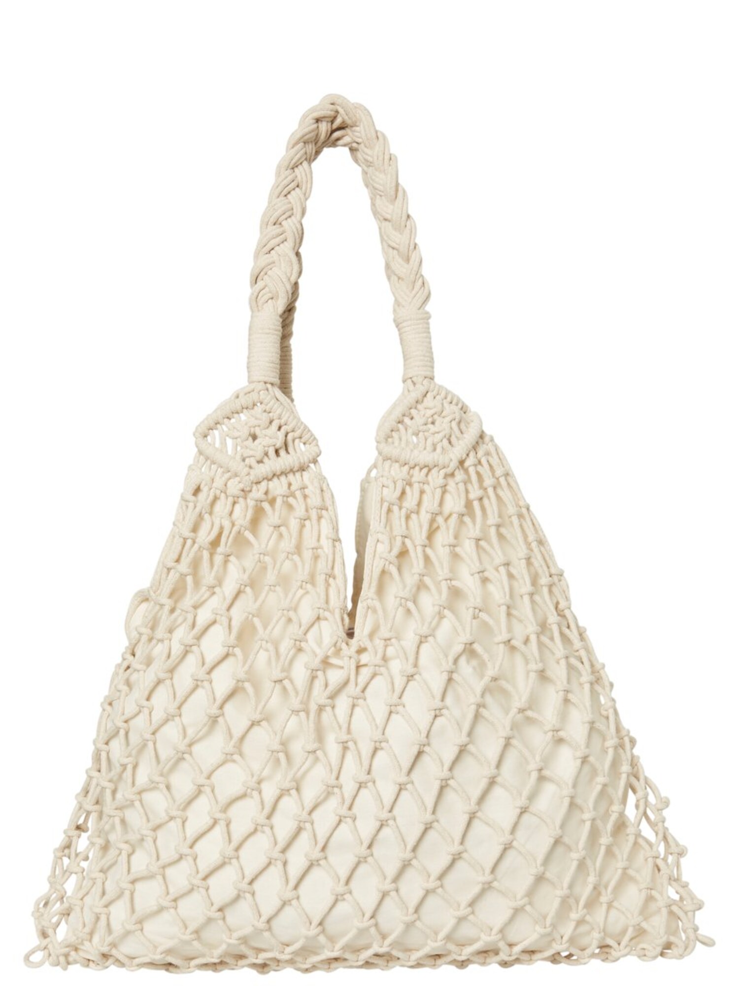 Pieces Dames Schoudertas Natuurwit pieces kopen in de aanbieding