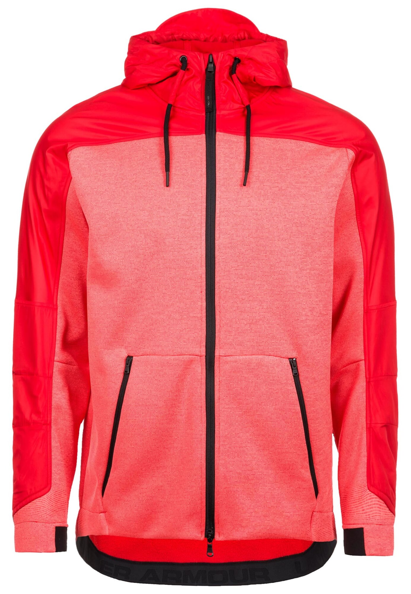 Under Armour Heren Sportjas Unstoppable Swacket Rood Pastelrood Zwart under armour kopen in de aanbieding