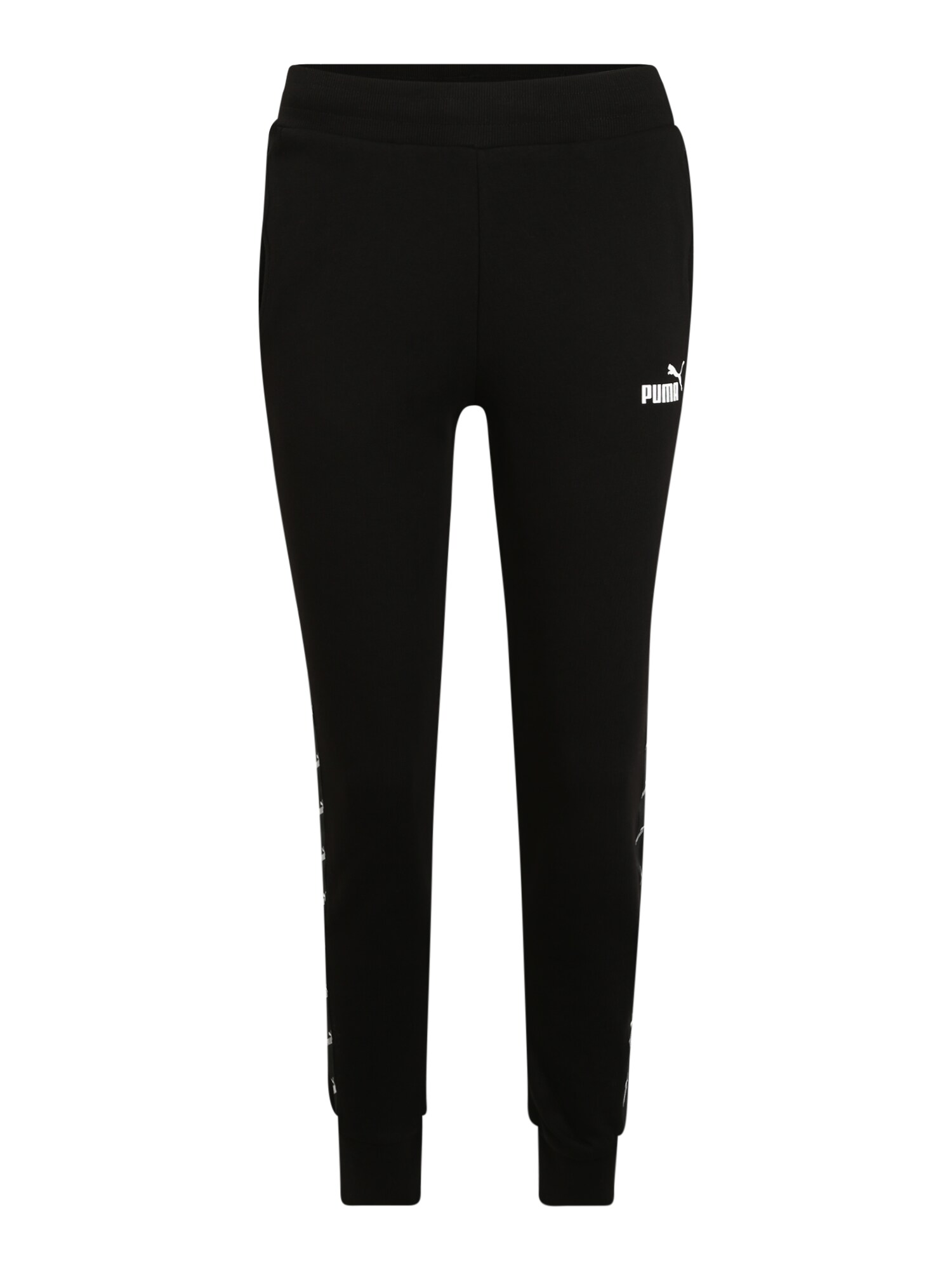 PUMA Sportinės kelnės 'Amplified Pants TR'  juoda / balta