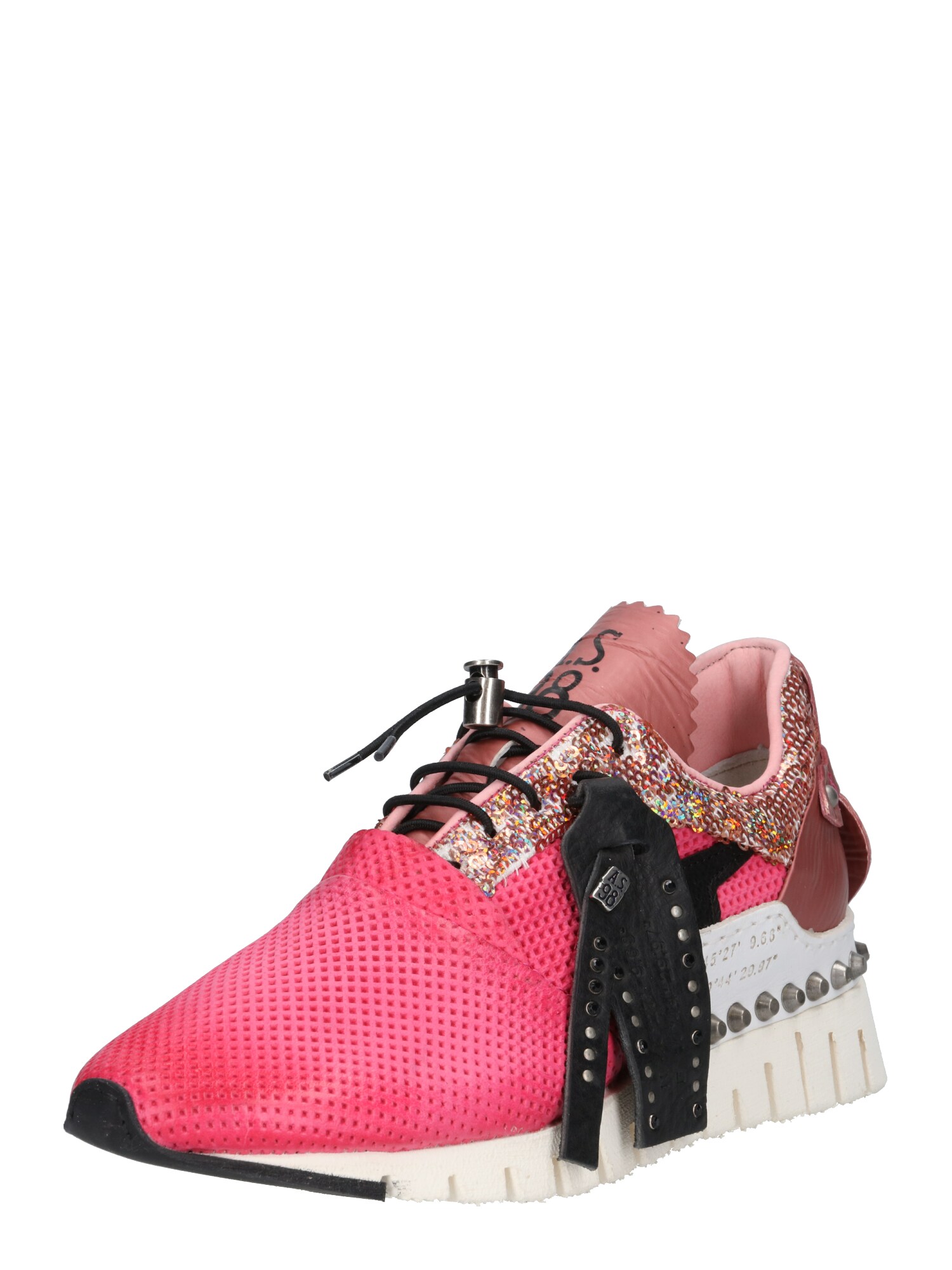 As98 Dames Sneakers Laag Denalux Pink as98 kopen in de aanbieding