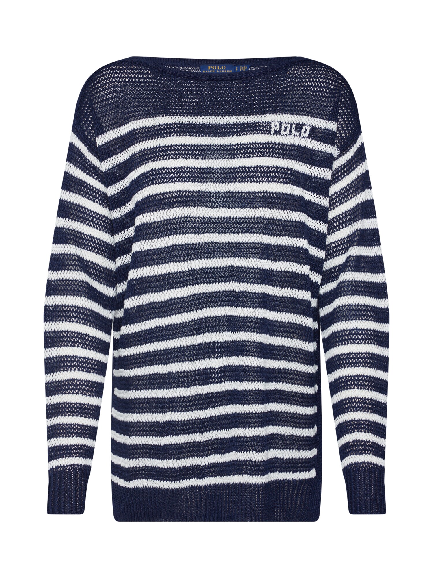 Polo Ralph Lauren Dames Trui Navy Wit polo ralph lauren kopen in de aanbieding