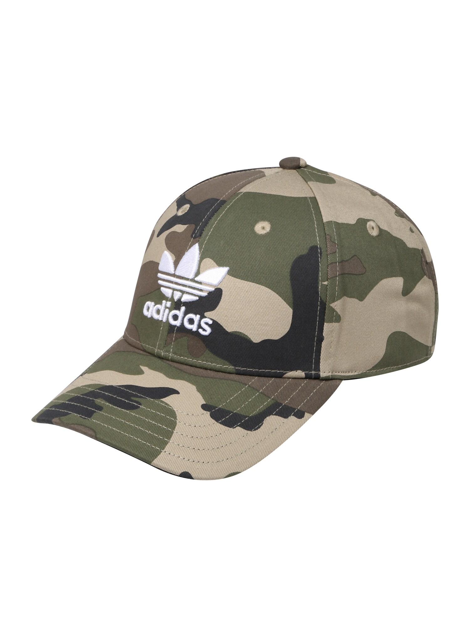 Adidas Originals Dames Pet Cap Camo Aardetinten Groen adidas originals kopen in de aanbieding