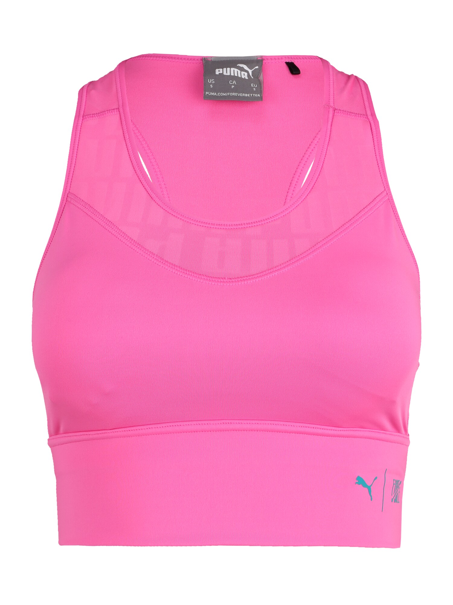 PUMA Sportinė liemenėlė  neoninė rožinė