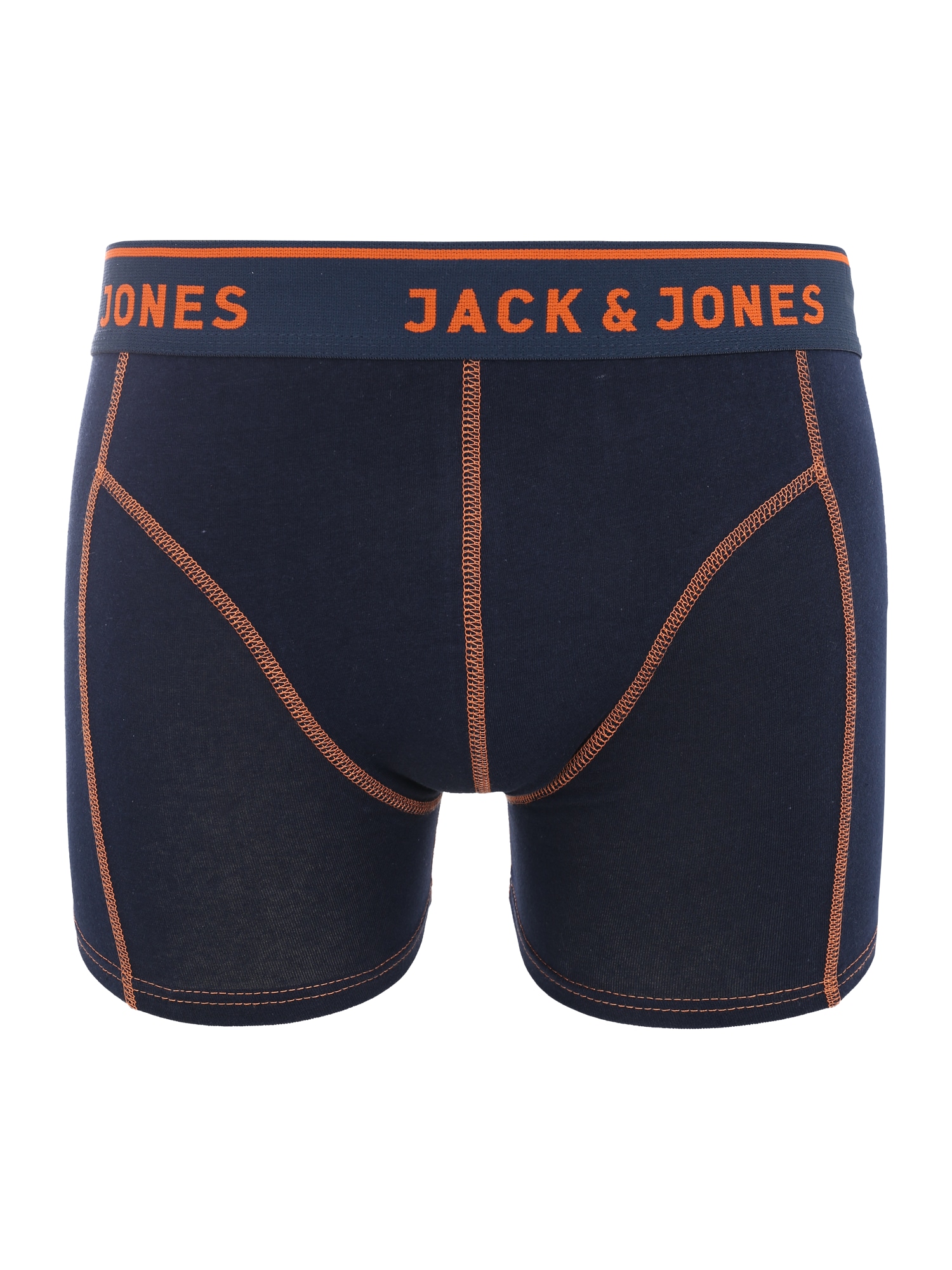 JACK & JONES Boxerky 'JACSIMPLE'  tmavomodrá / oranžová