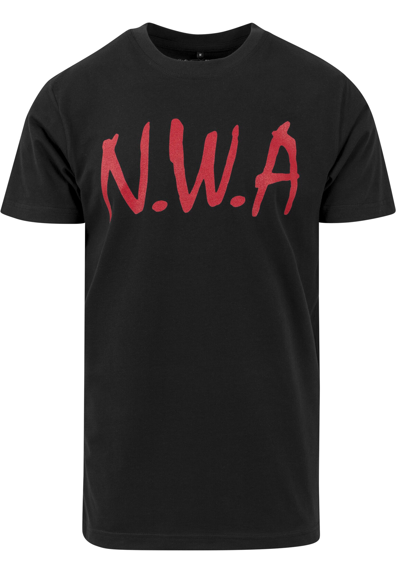 Mister Tee Tricou 'N.W.A'  roșu / negru