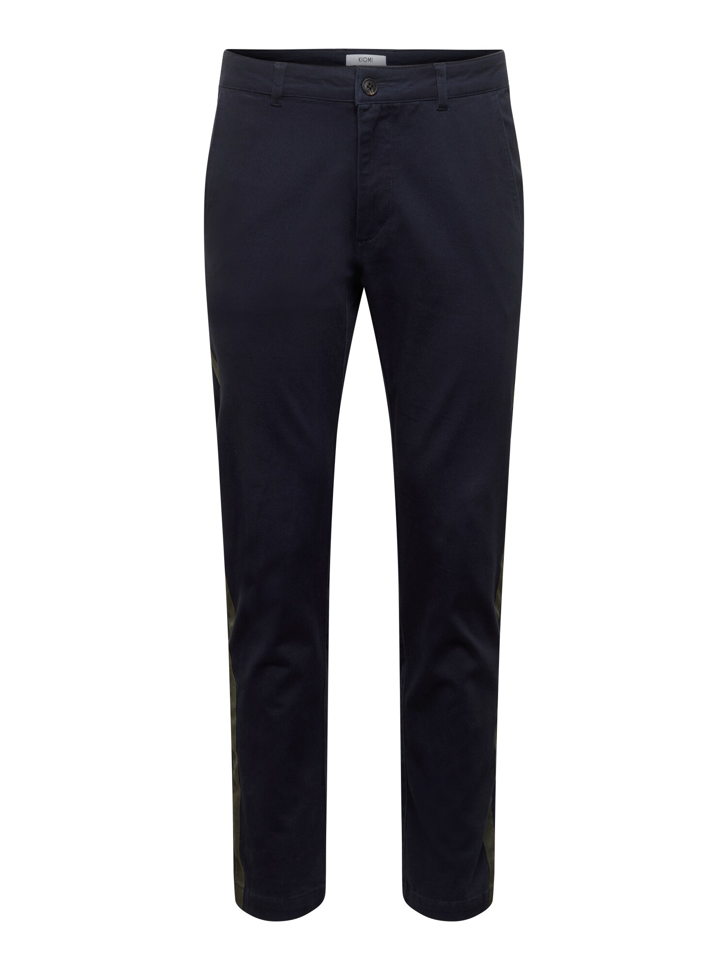 Kiomi Heren Broek Side Stripe Chino Navy kiomi kopen in de aanbieding