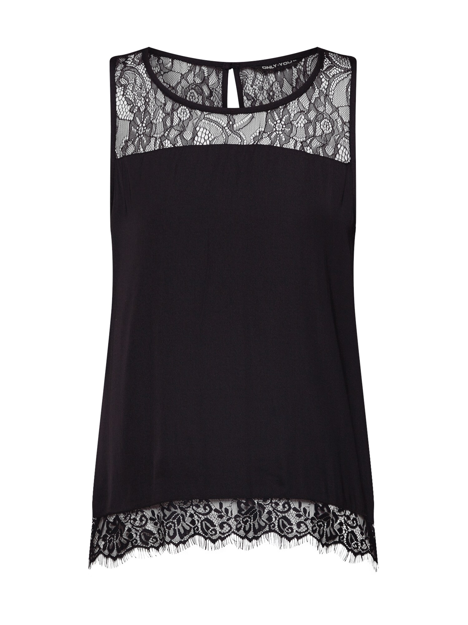 Only Dames Top Maika Zwart only kopen in de aanbieding