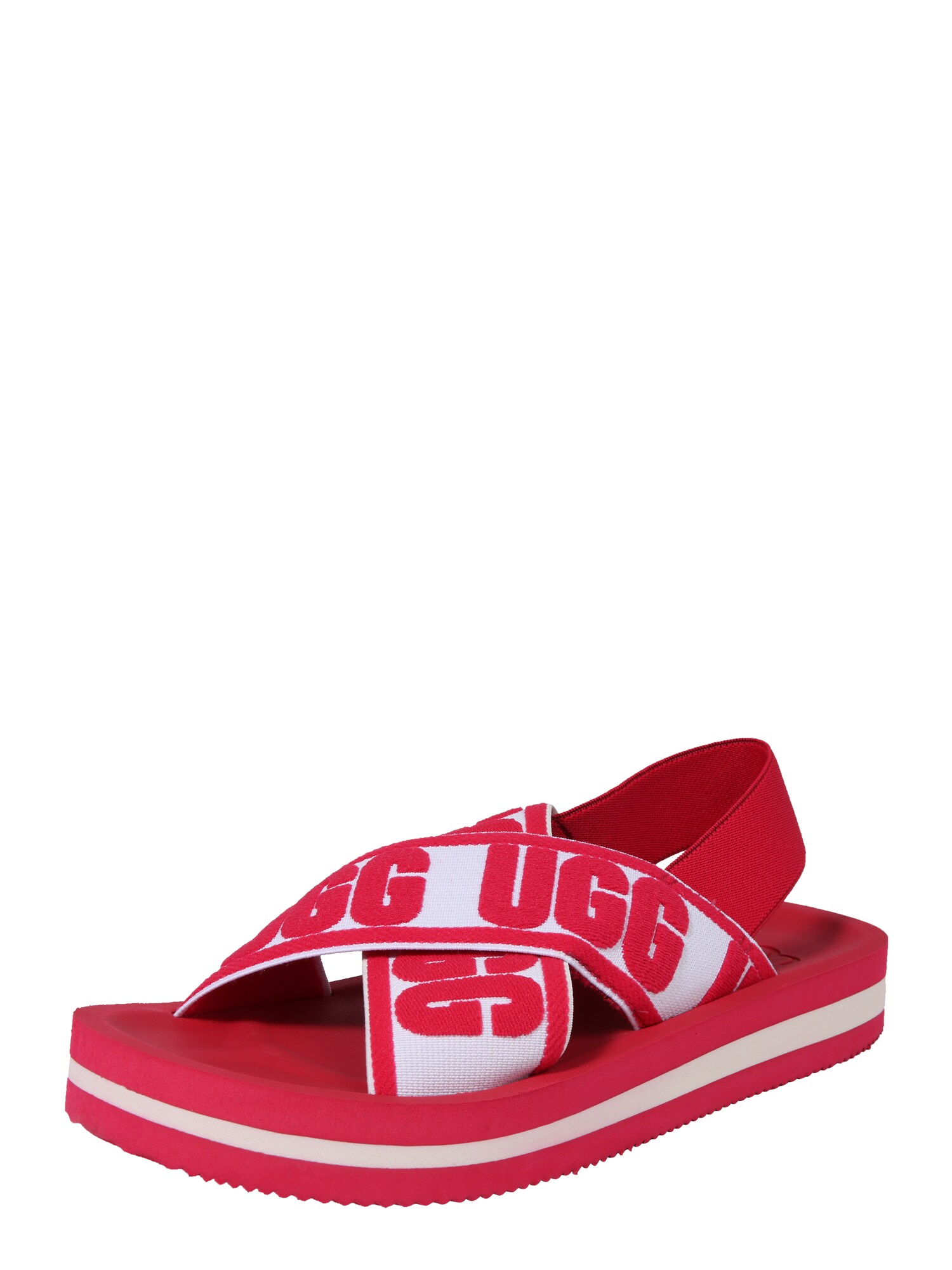 Ugg Dames Sandaal Marmont Graphic Pink ugg kopen in de aanbieding