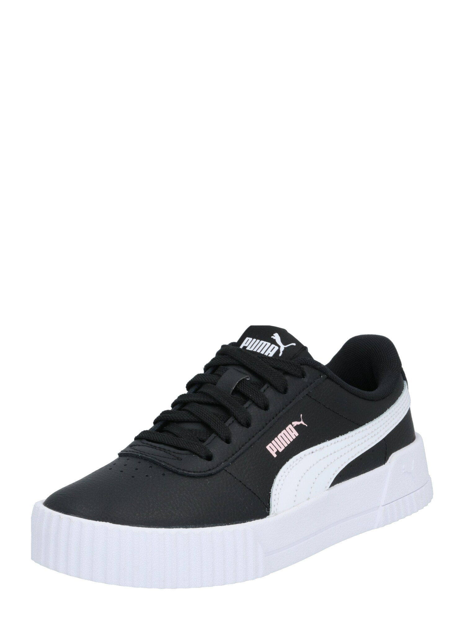 PUMA Sportbačiai 'Carina L Jr'  juoda / balta