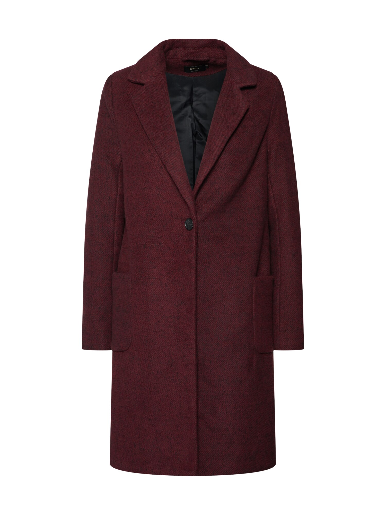 Only Dames Tussenmantel Astrid Marble Wijnrood only kopen in de aanbieding