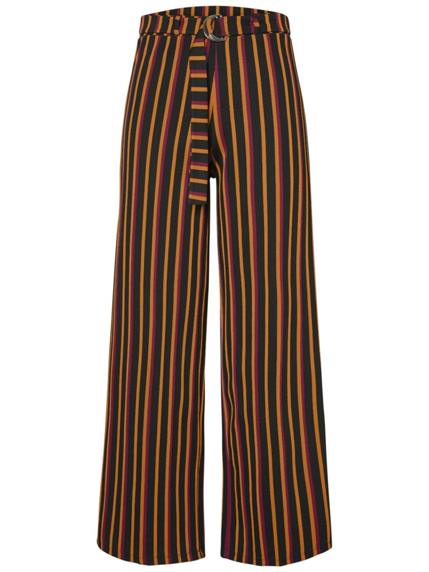 Pieces Dames Broek Donkerlila Sinaasappel Zwart pieces kopen in de aanbieding