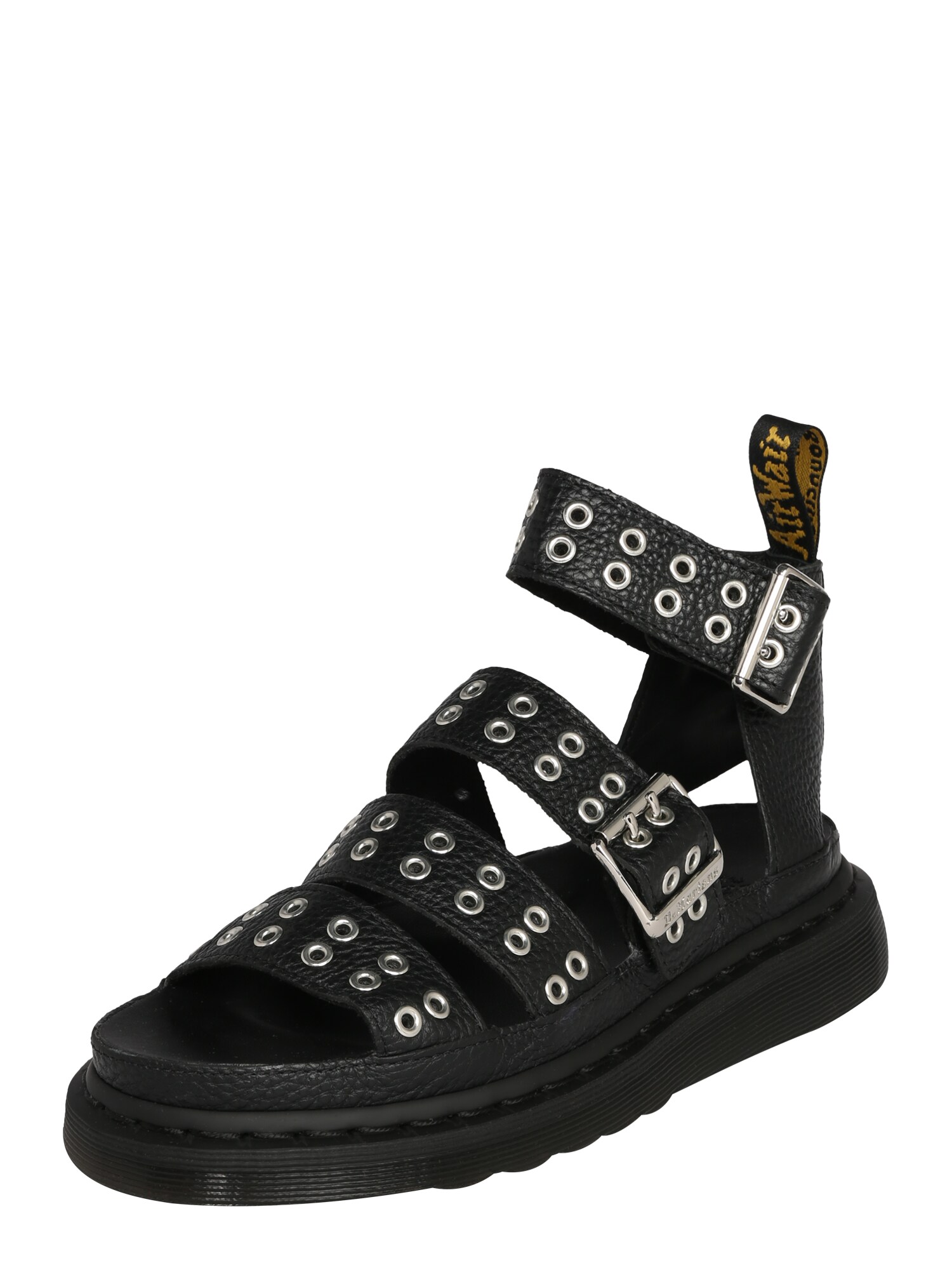 Dr. Martens Basutės su dirželiais  juoda