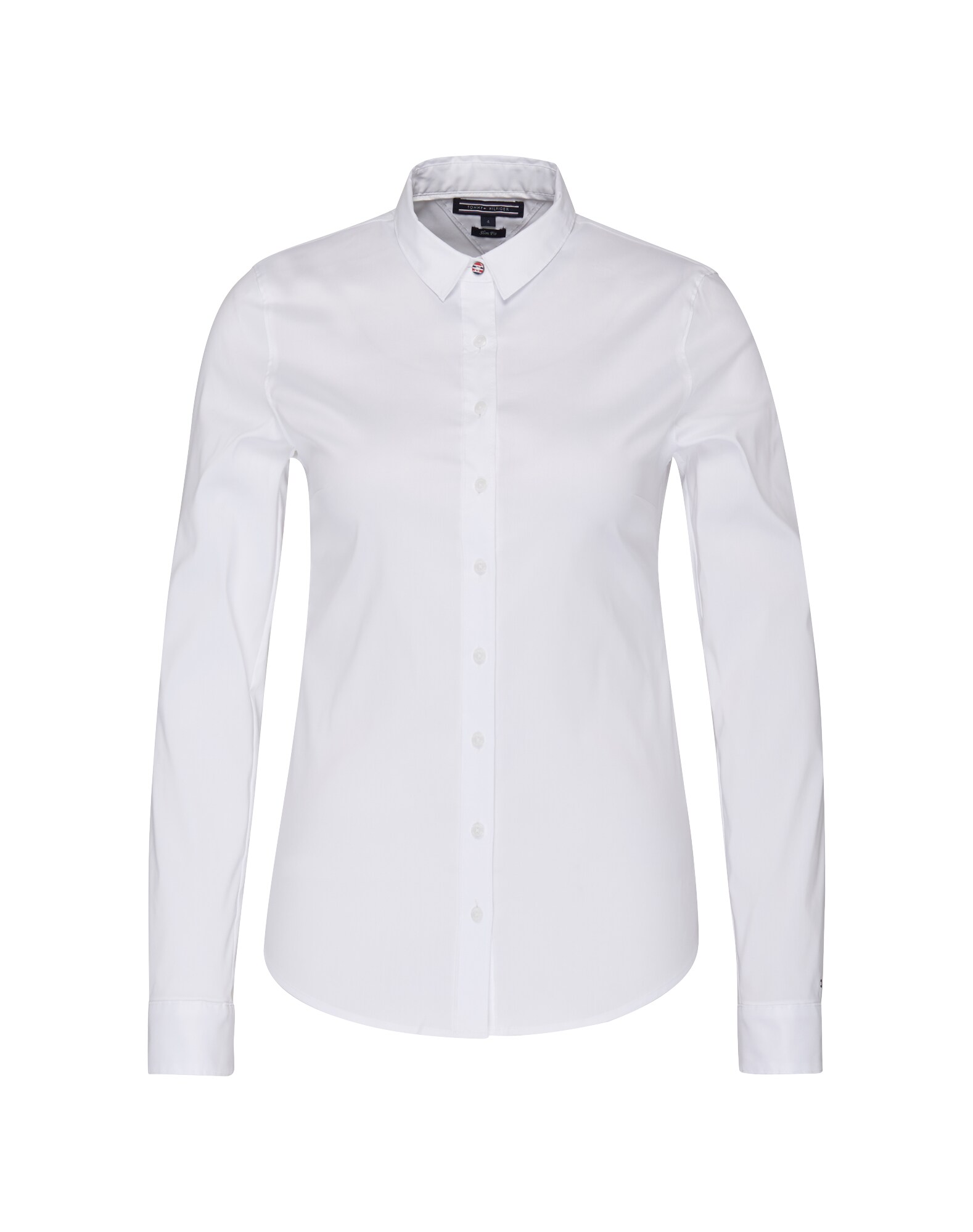 Tommy Hilfiger Dames Blouse Heritage Wit tommy hilfiger kopen in de aanbieding