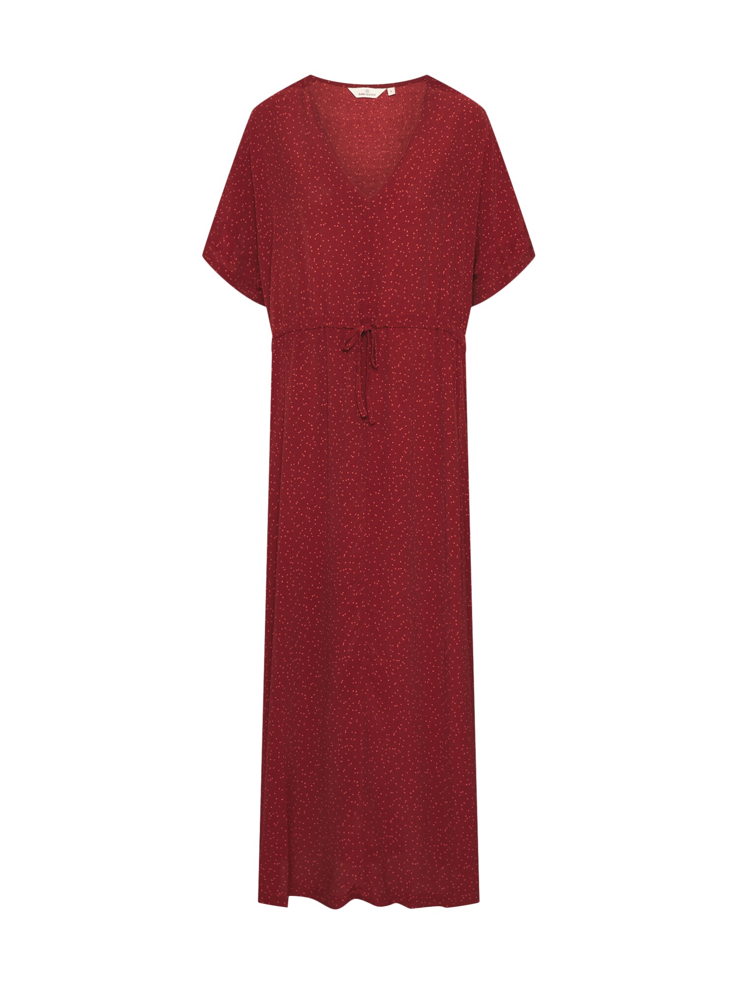 Basic Apparel Dames Zomerjurk Anja Long Dress Wijnrood basic apparel kopen in de aanbieding