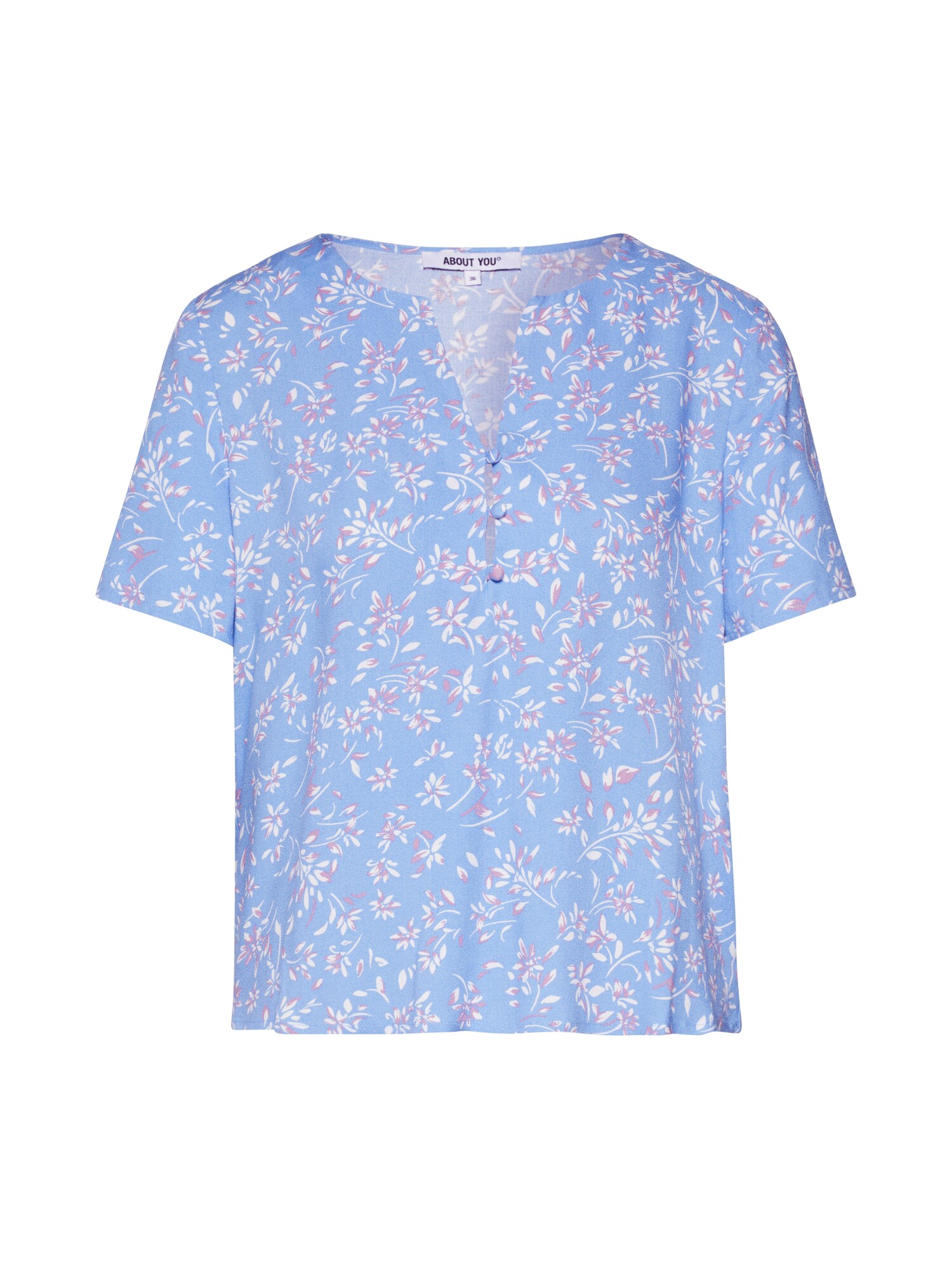 ABOUT YOU Marškinėliai 'Kiara'  mišrios spalvos / mėlyna