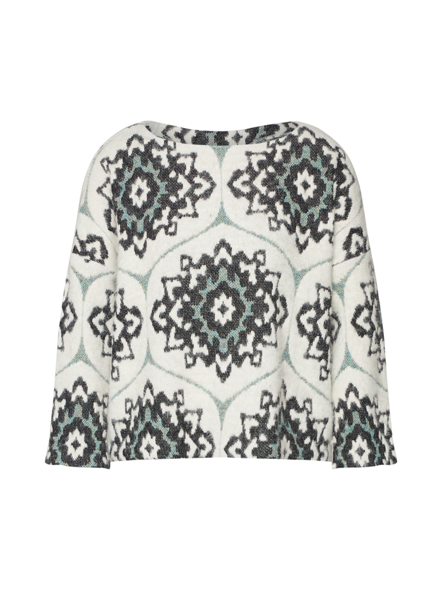 Only Dames Trui India Zwart Wit only kopen in de aanbieding