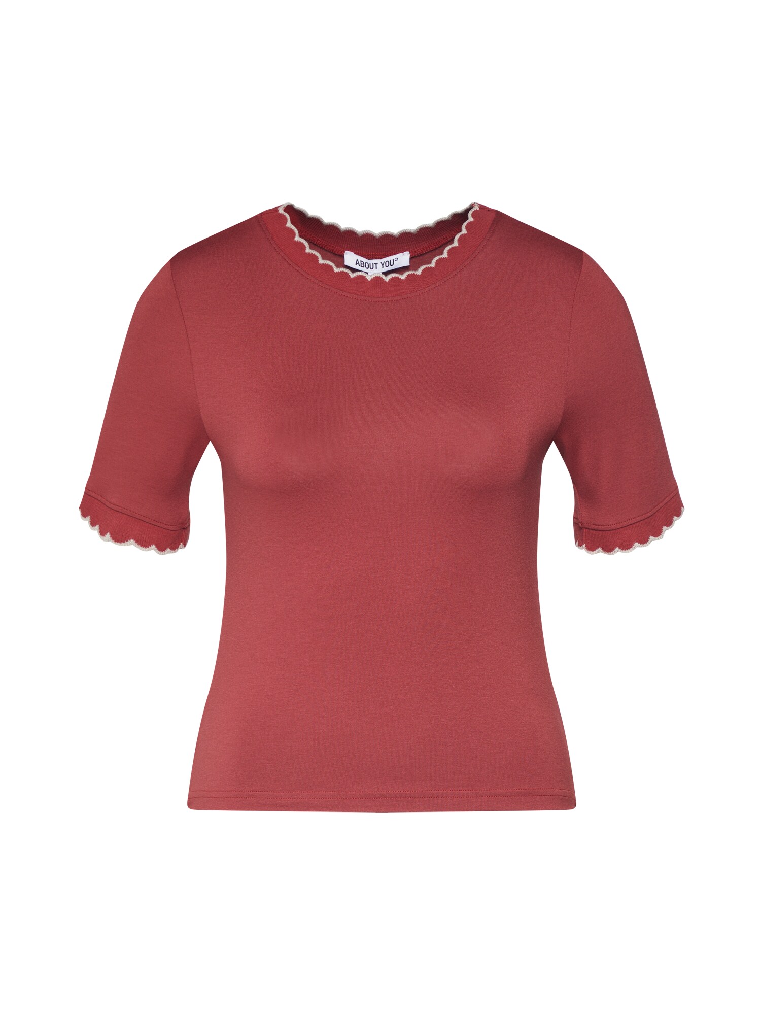 ABOUT YOU Marškinėliai 'Cara'  pastelinė raudona