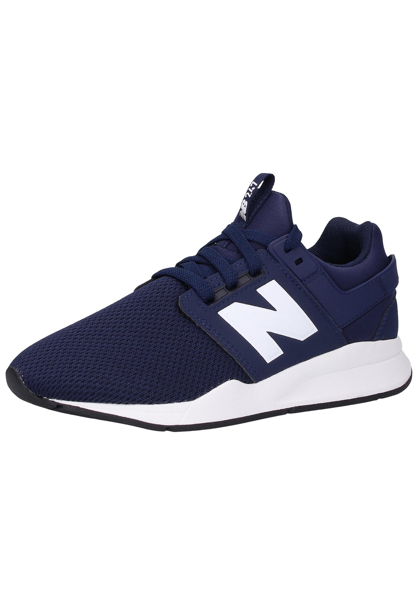 New Balance Dames Sneakers Laag Navy Wit new balance kopen in de aanbieding