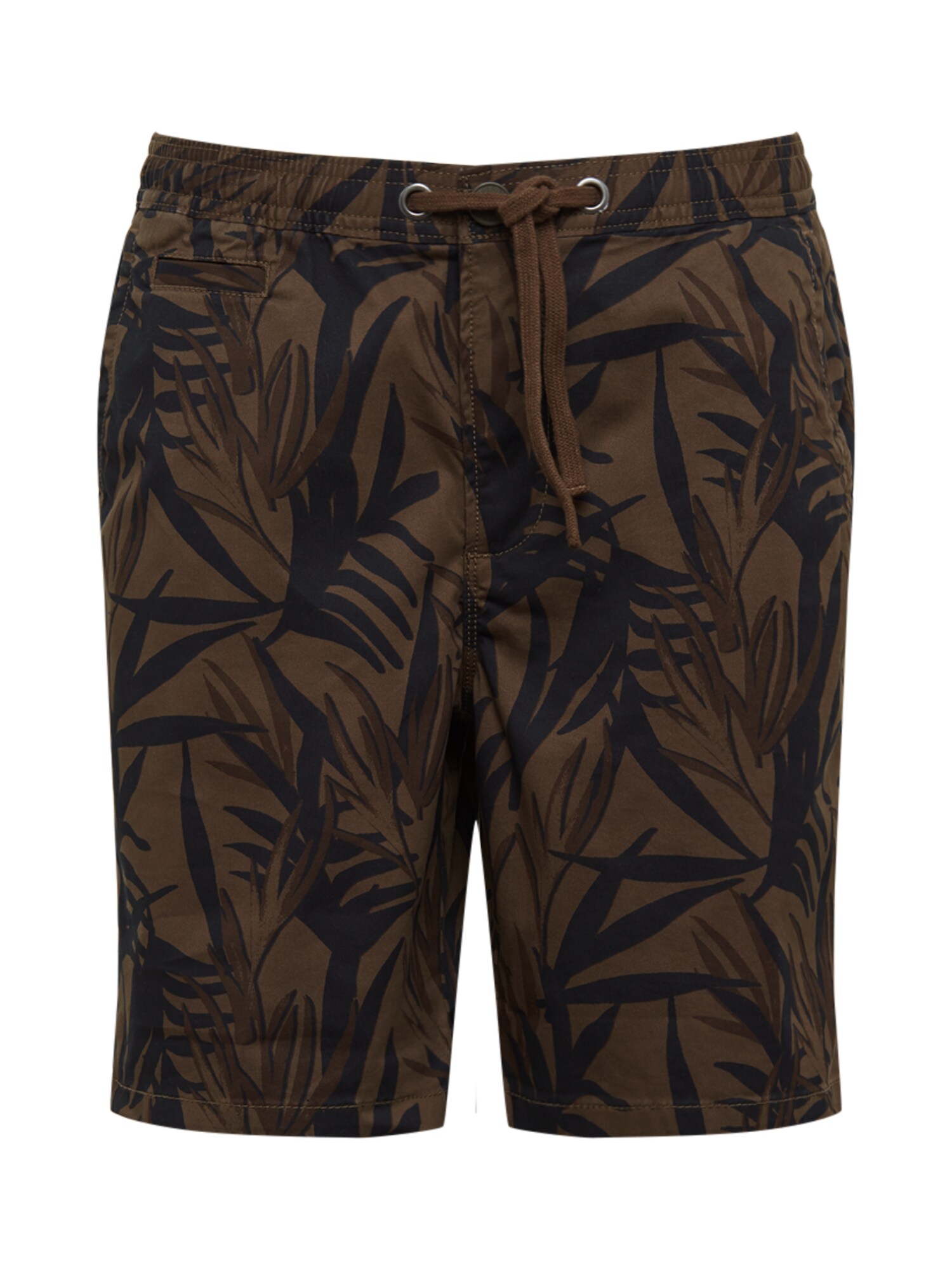 Superdry Chino stiliaus kelnės 'SUNSCORCHED CHINO '  alyvuogių spalva / juoda