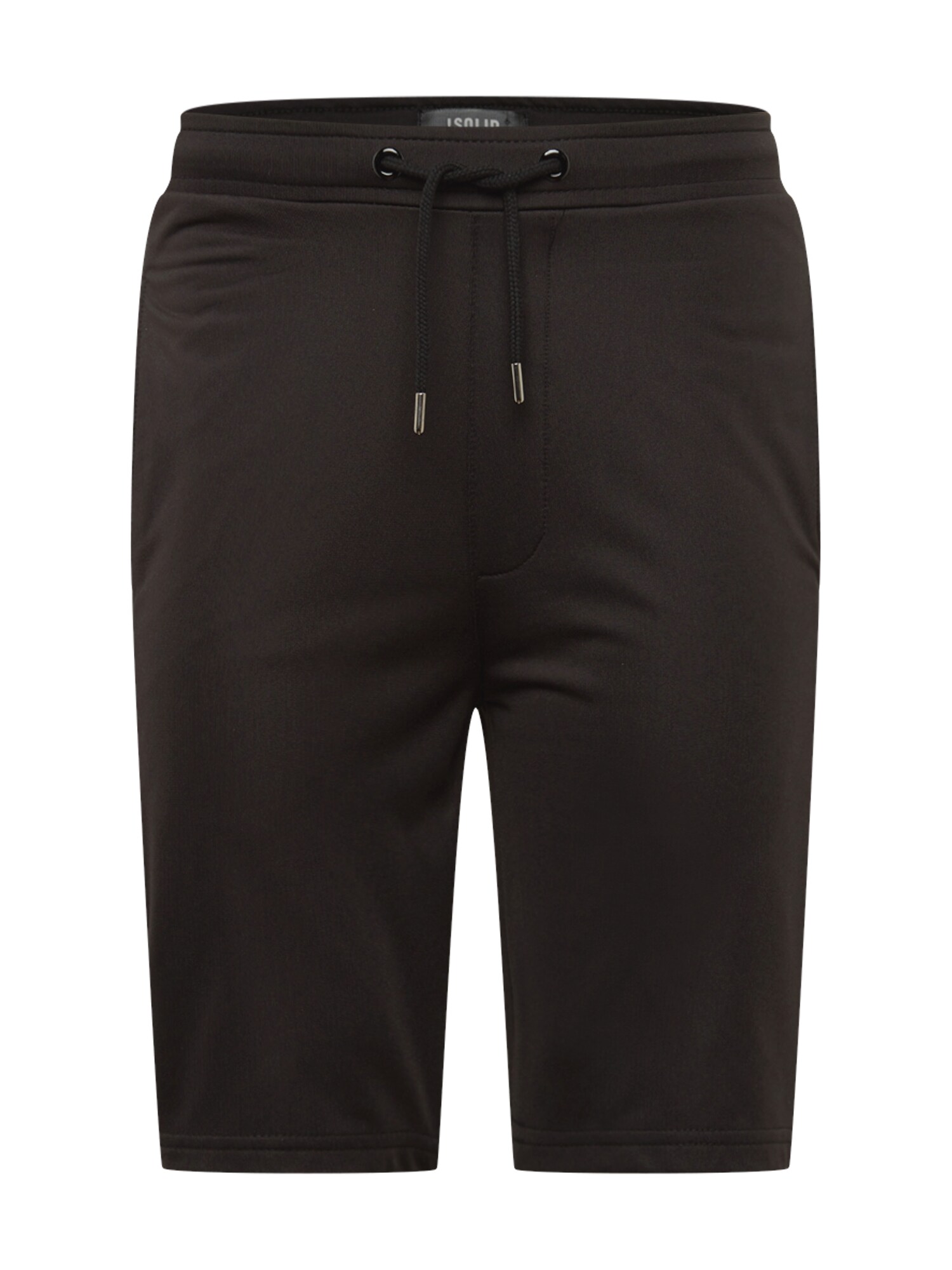 Solid Heren Broek Zwart solid kopen in de aanbieding
