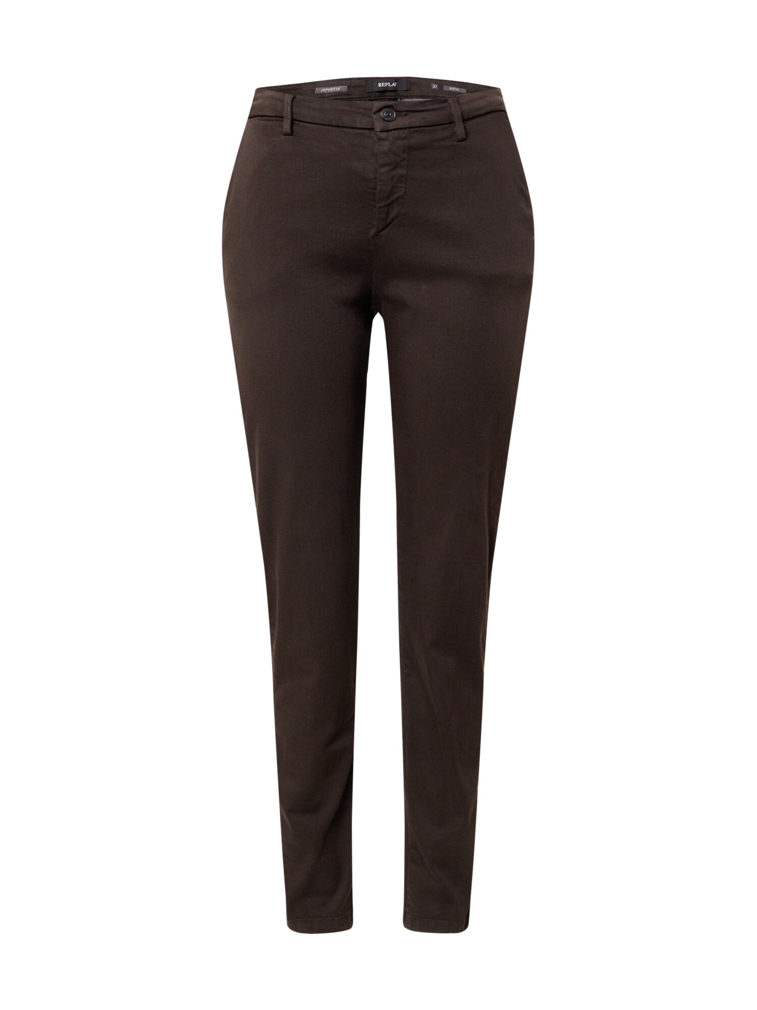 REPLAY Chino stiliaus kelnės 'BETTIE'  ruda
