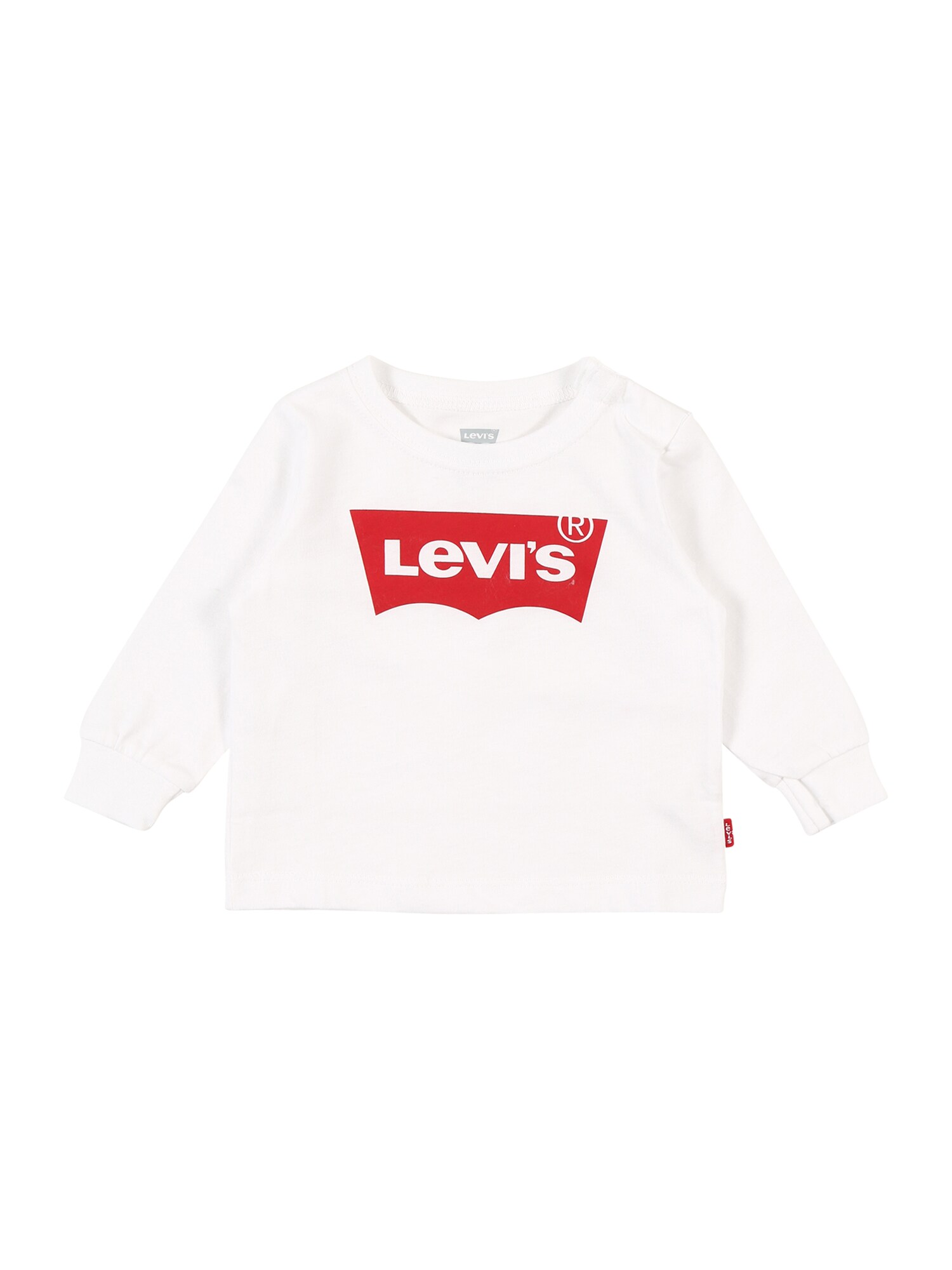 Levi's Kids Tričko 'Batwing'  červená / biela