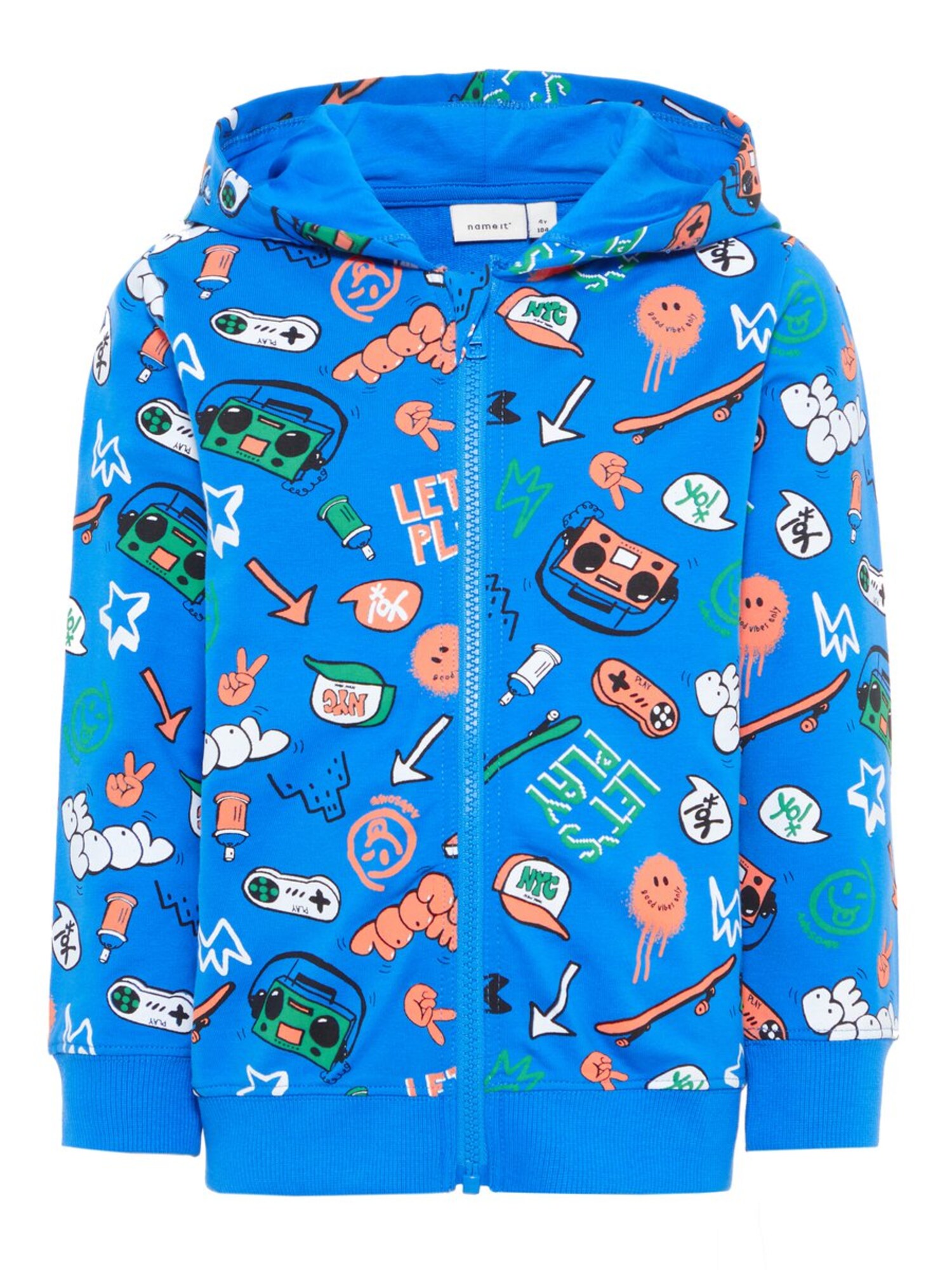 Name It Jongens Sweatvest Royal Bluekoningsblauw Gemengde Kleuren name it kopen in de aanbieding