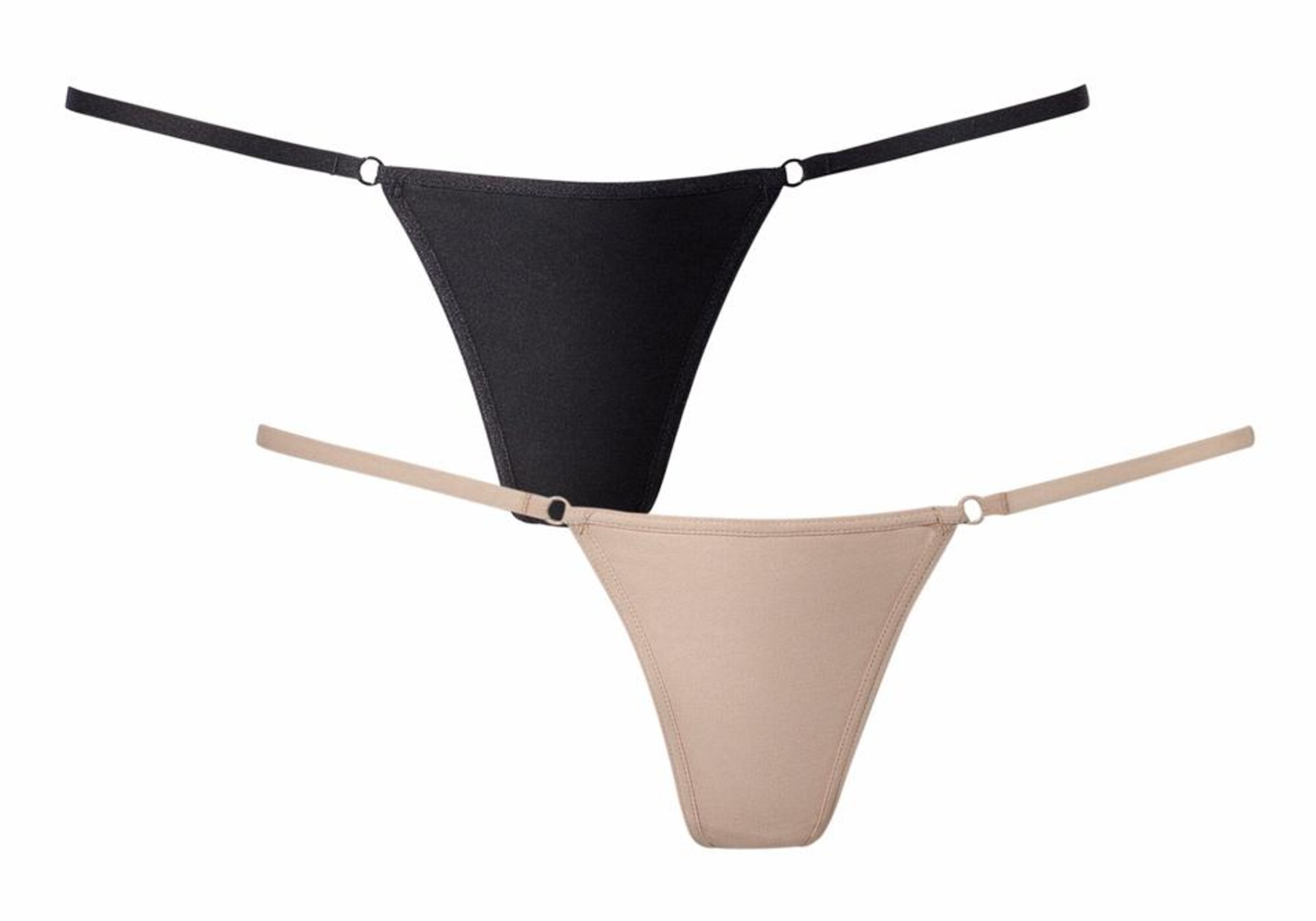 PETITE FLEUR GOLD Siaurikės smėlio spalva / juoda