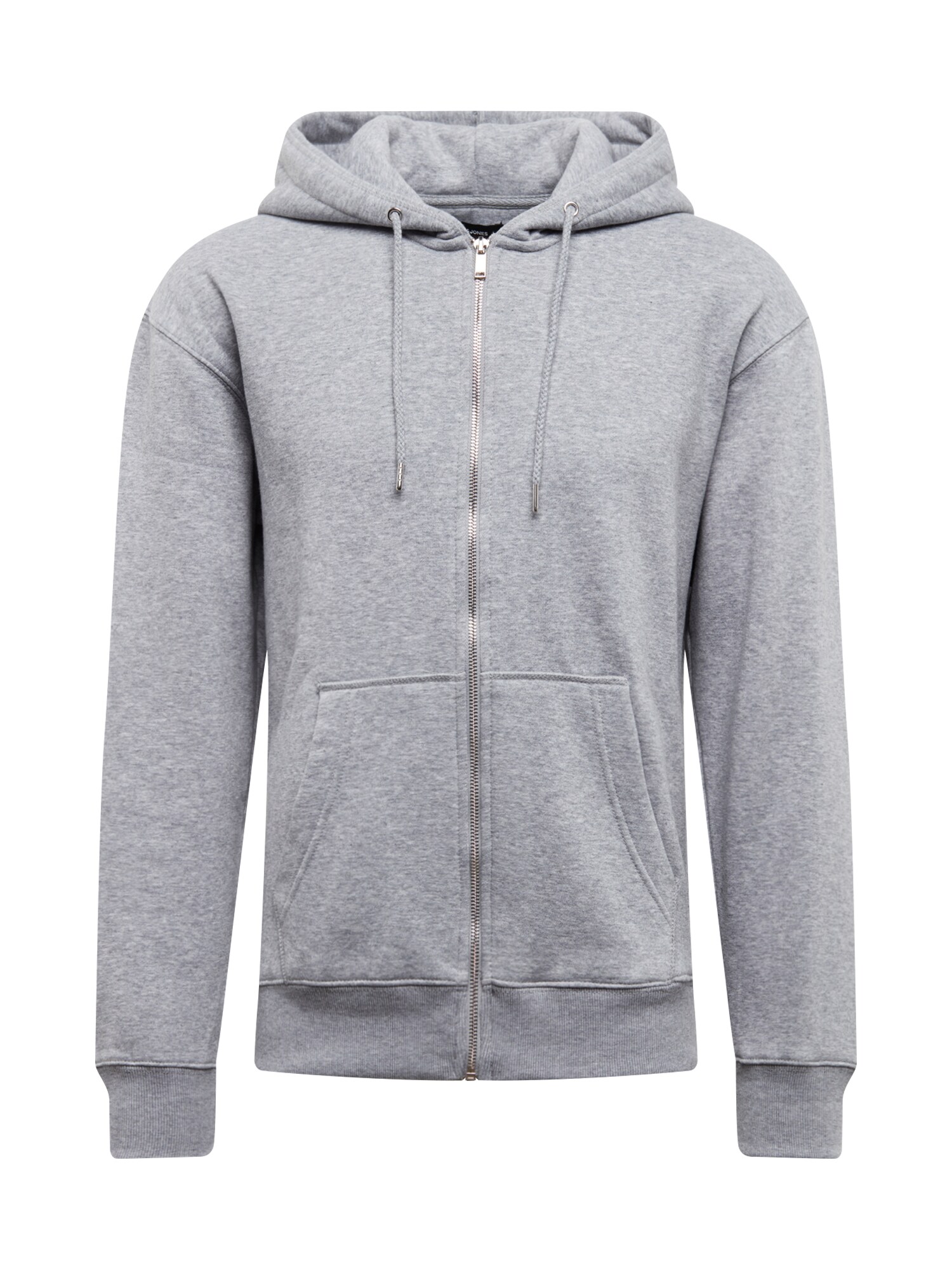 JACK & JONES Sweatjacke hellgrau
