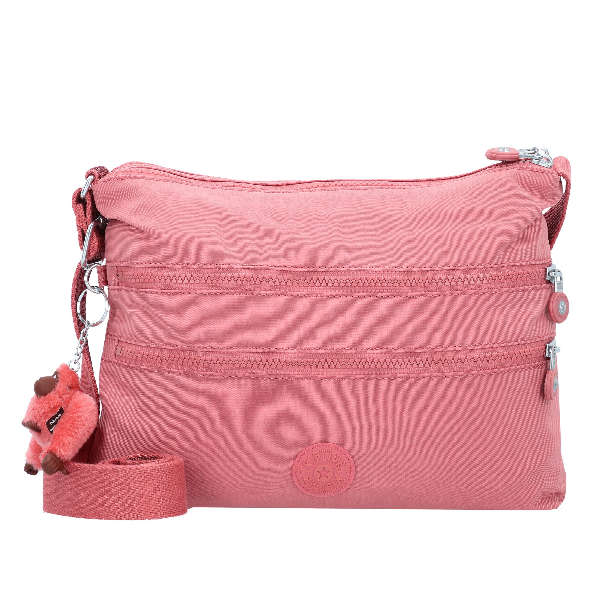 Kipling Dames Schoudertas Alvar Pink kipling kopen in de aanbieding