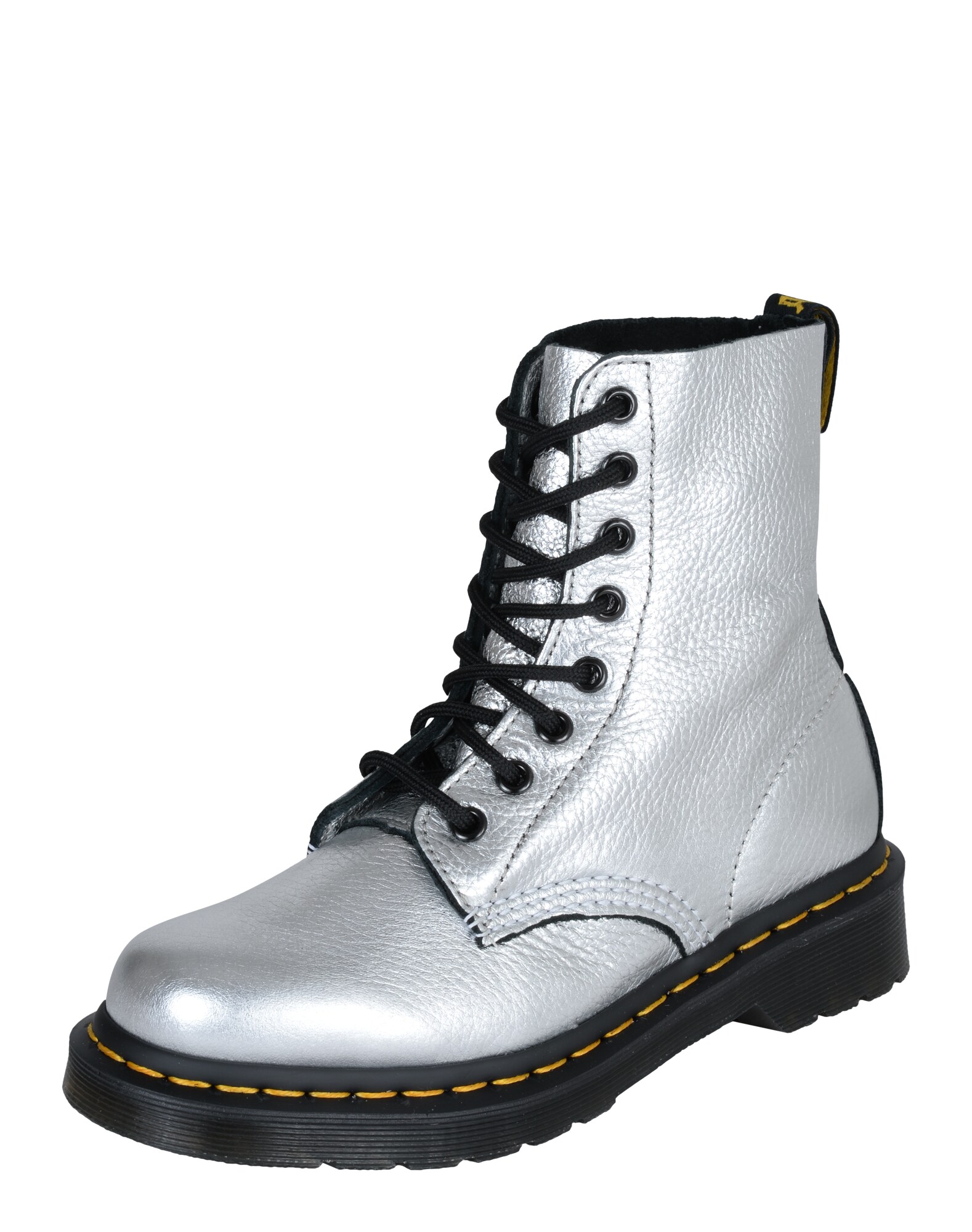 Dr Martens Dames Veterlaarzen Pascal Eye Zilver dr martens kopen in de aanbieding