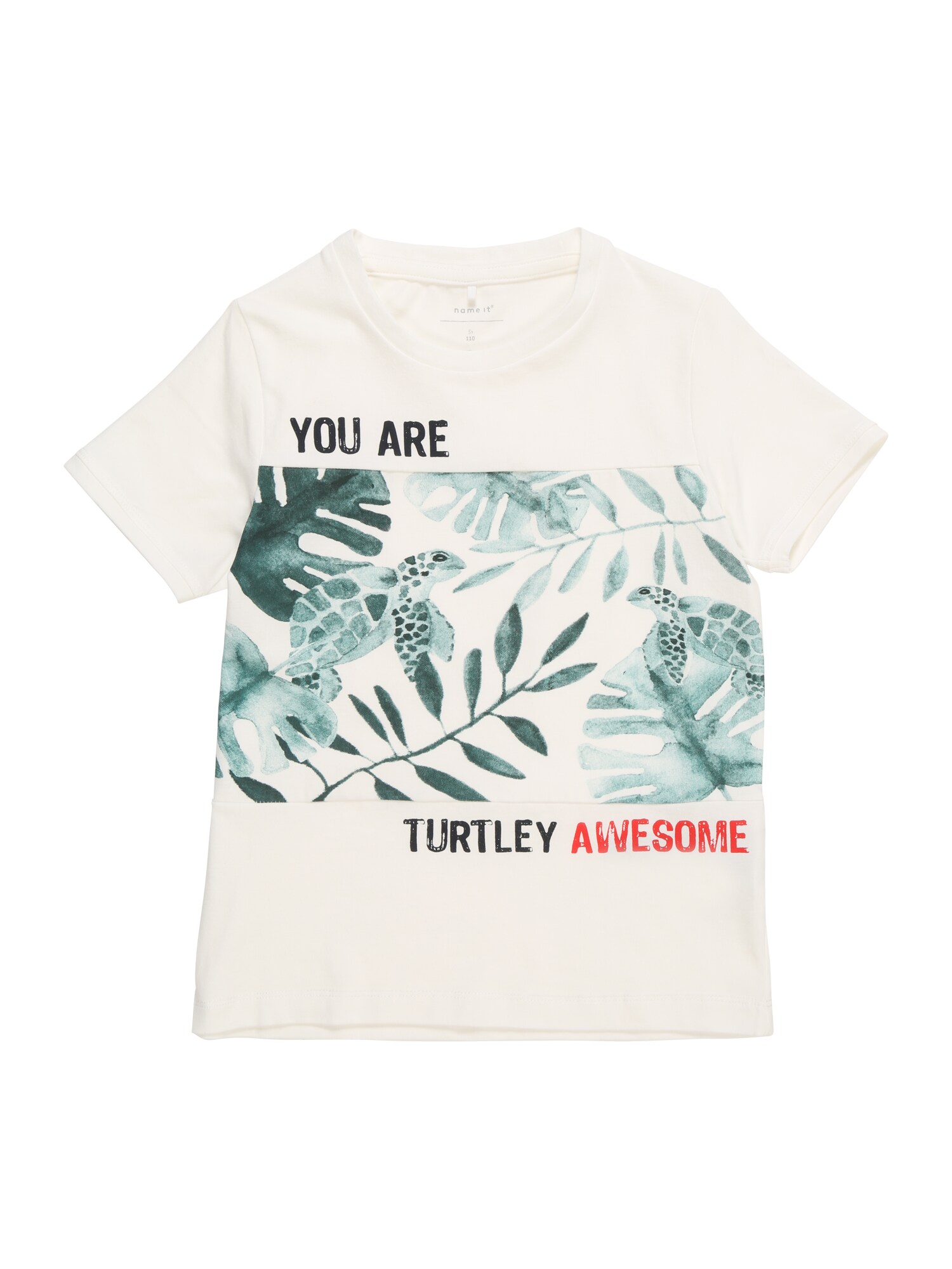 Name It Jongens Shirt Nmmfamil Jade Groen Wit name it kopen in de aanbieding