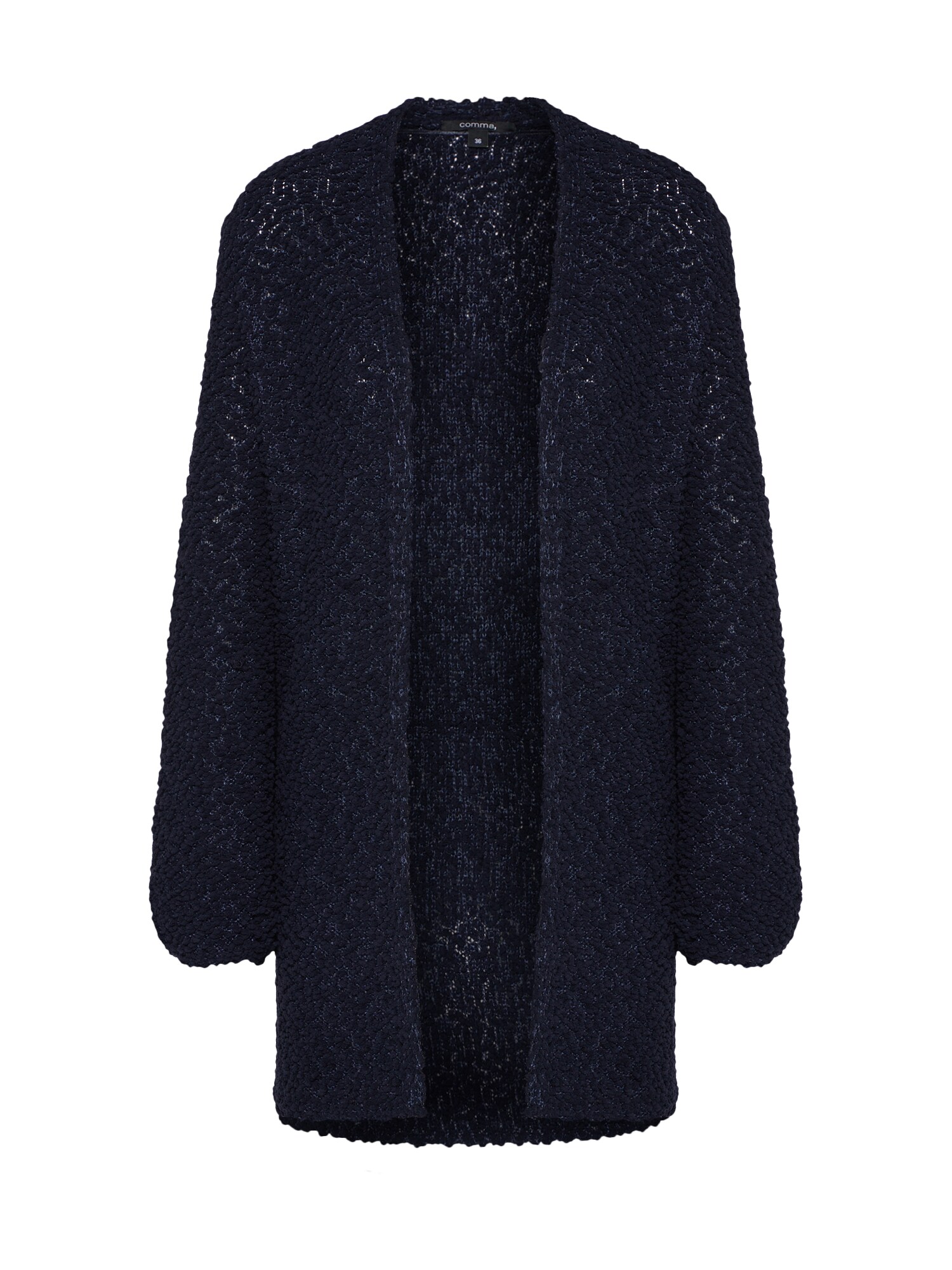 Comma Dames Oversized Vest Nachtblauw comma kopen in de aanbieding